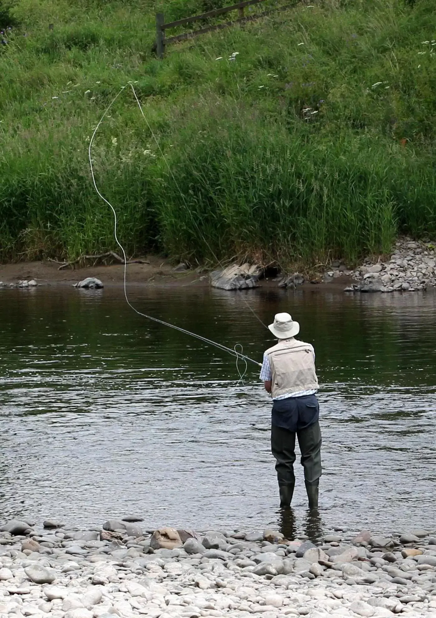 Fishing in Kirklands House Melrose Bed and Breakfast