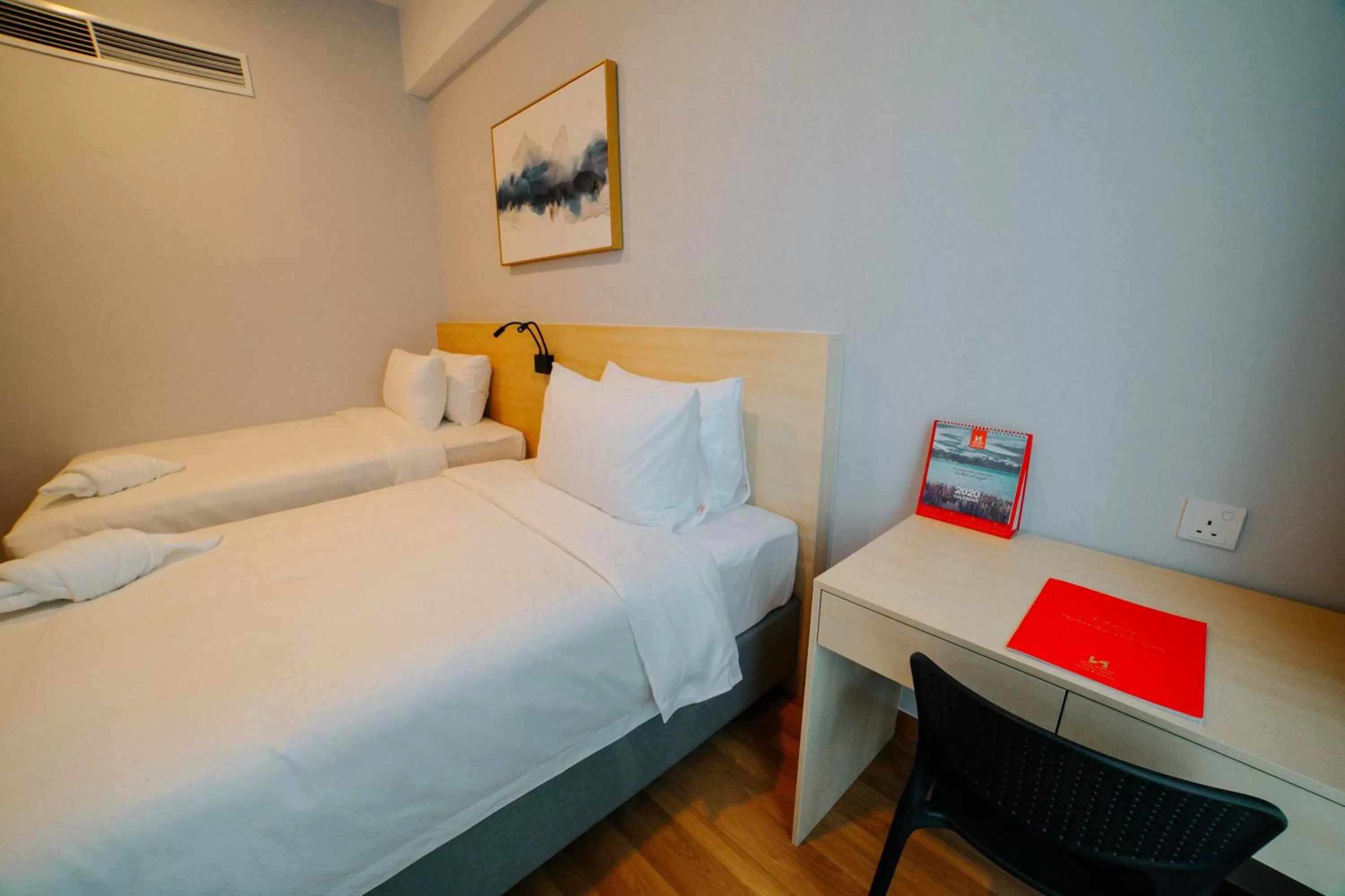 Bed in Swiss-Belhotel Kuantan