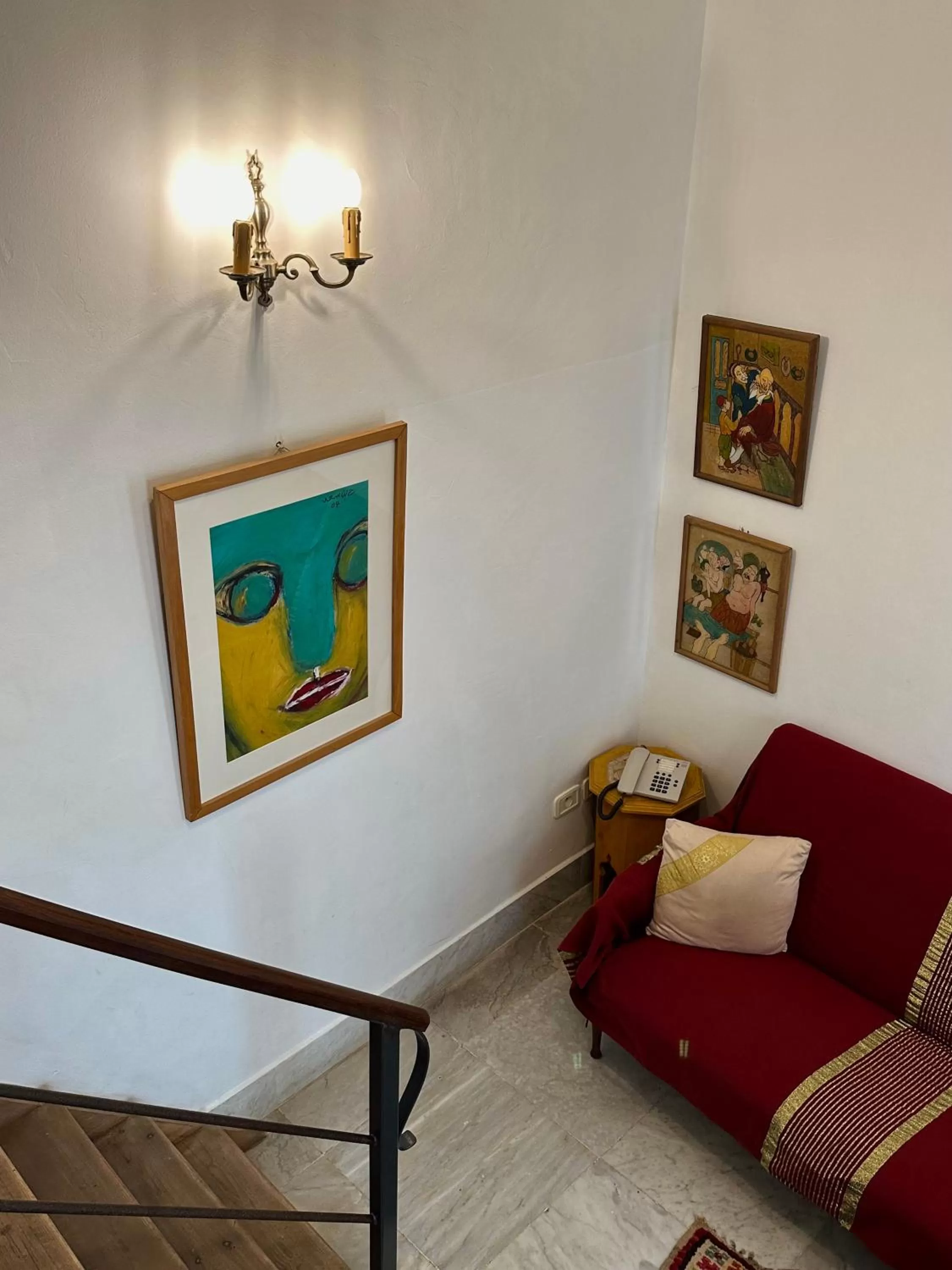 Seating area in Dar El Médina