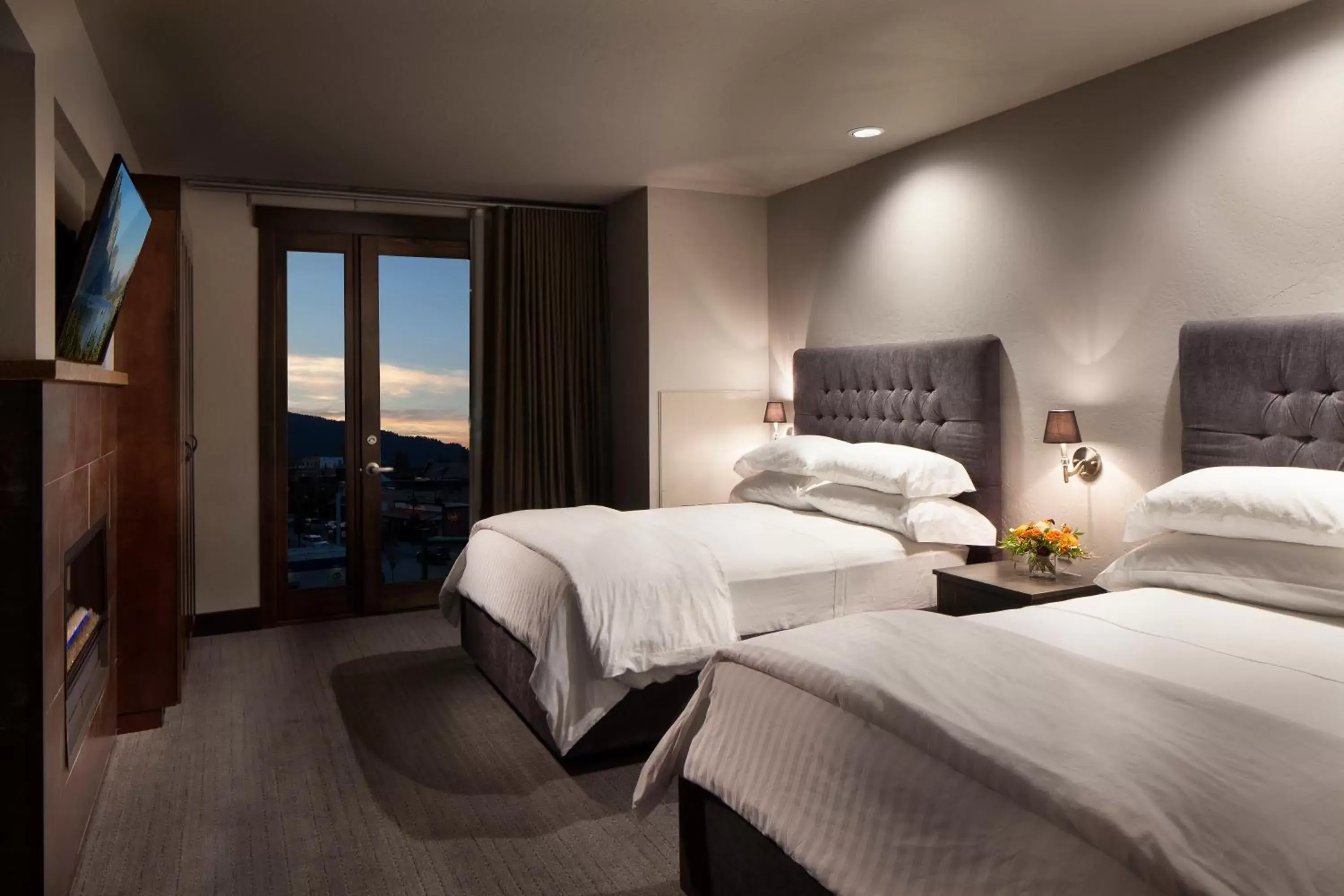 Bed in Firebrand Hotel Bed in Firebrand Hotel