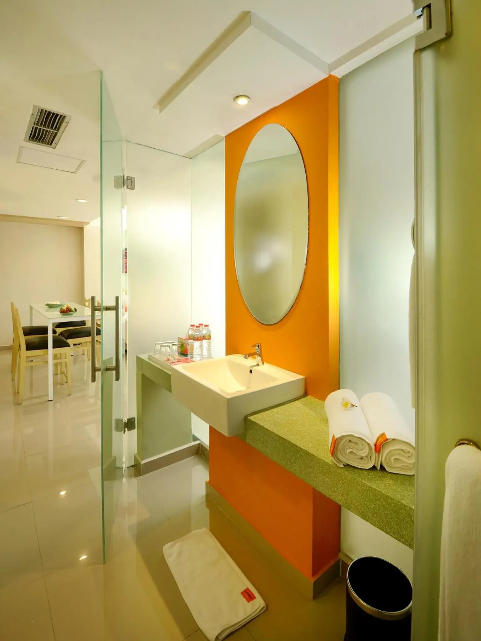 Shower, Bathroom in HOTEL and RESIDENCES Riverview Kuta - Bali (Associated HARRIS)