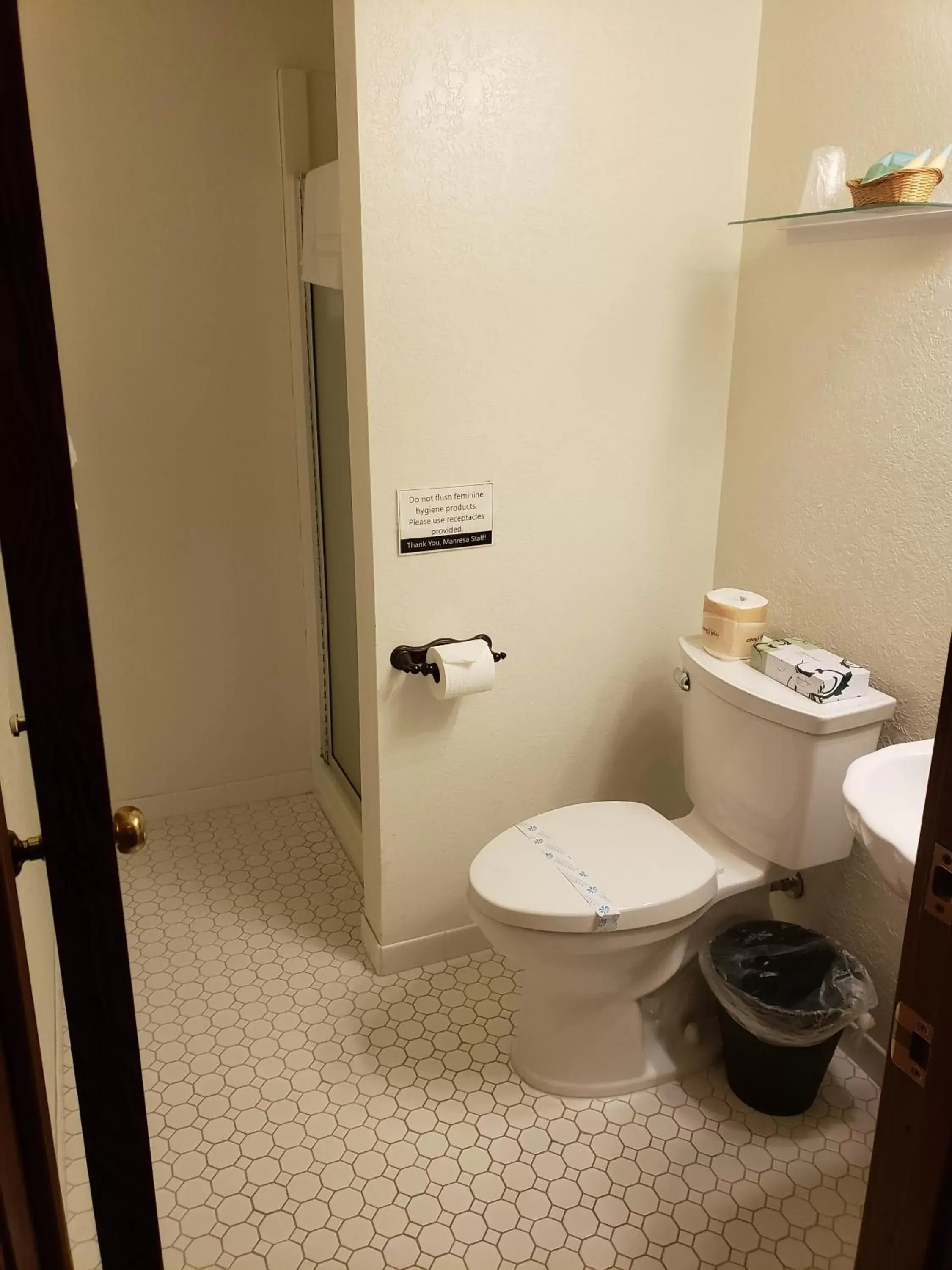 Toilet, Bathroom in Manresa Castle