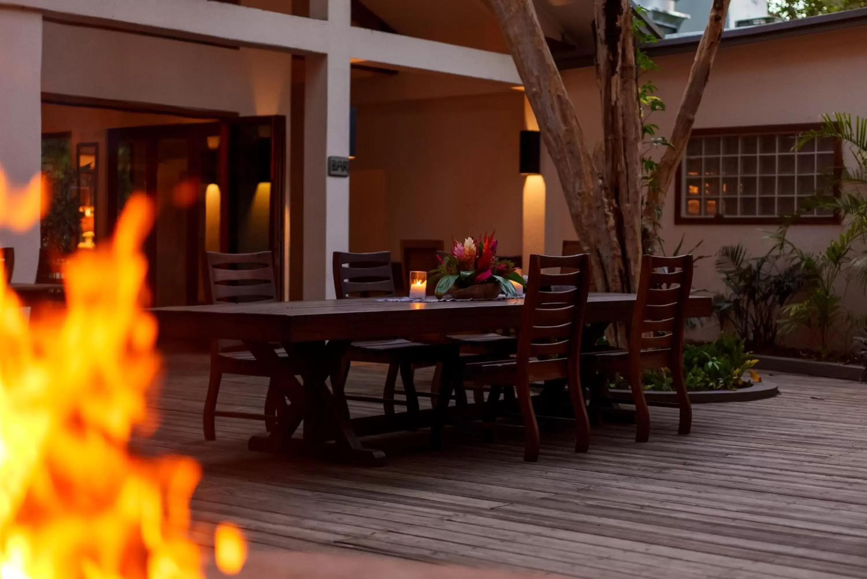 Dining area in Ka'ana Resort & Spa