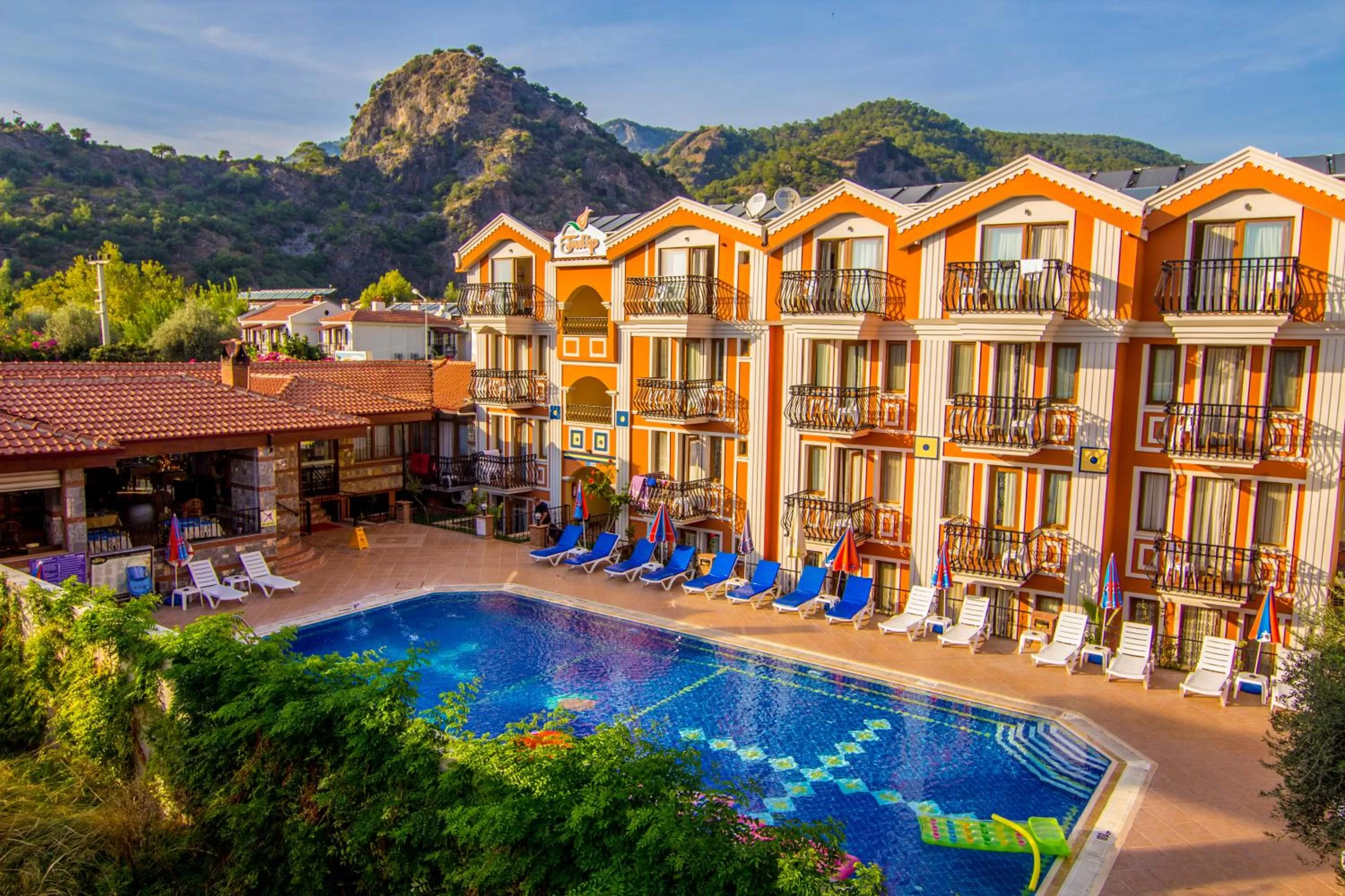 Bird's eye view in Magic Tulip Beach Hotel