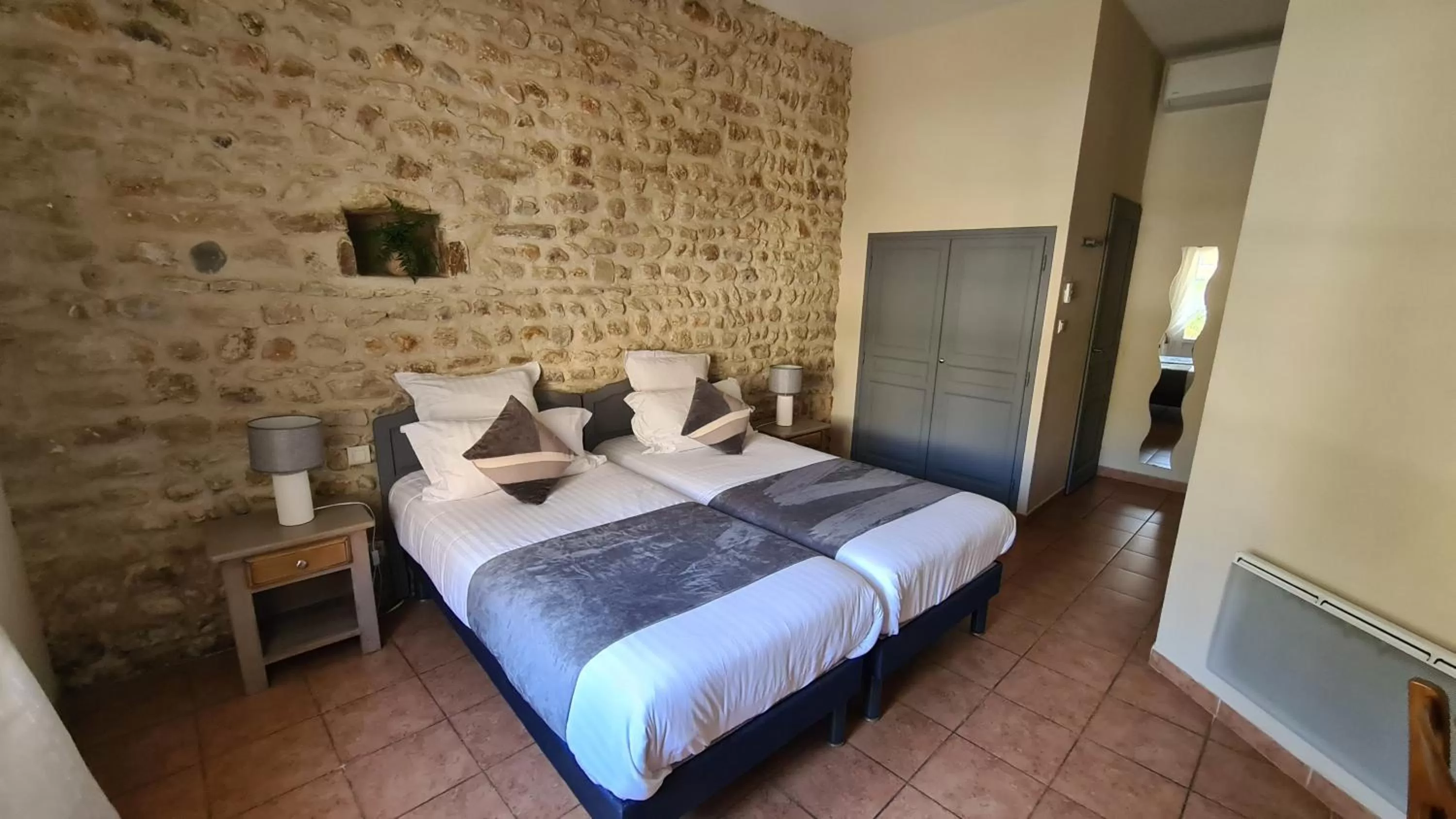 Photo of the whole room, Bed in Logis Hôtel La Bastide Saint Bach