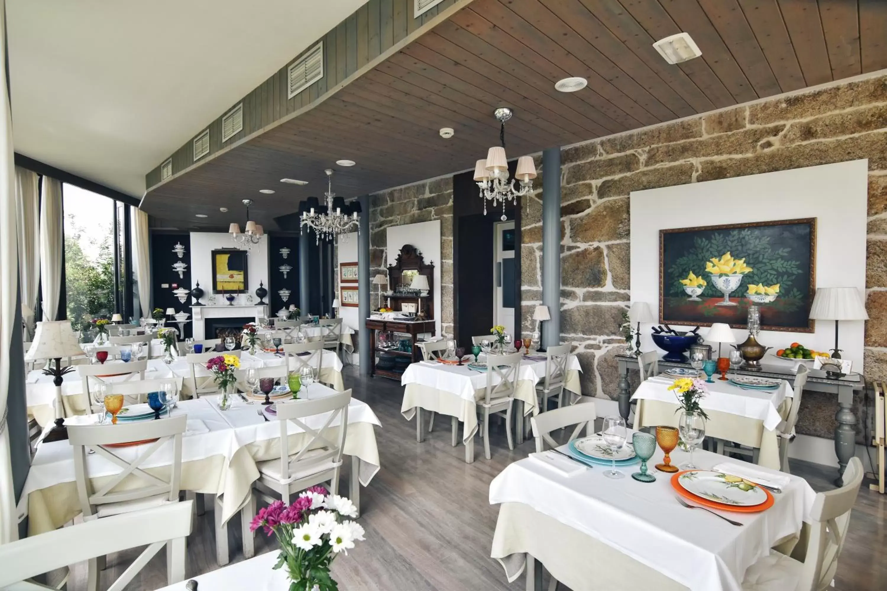 Restaurant/Places to Eat in Quinta de San Amaro Rias Baixas