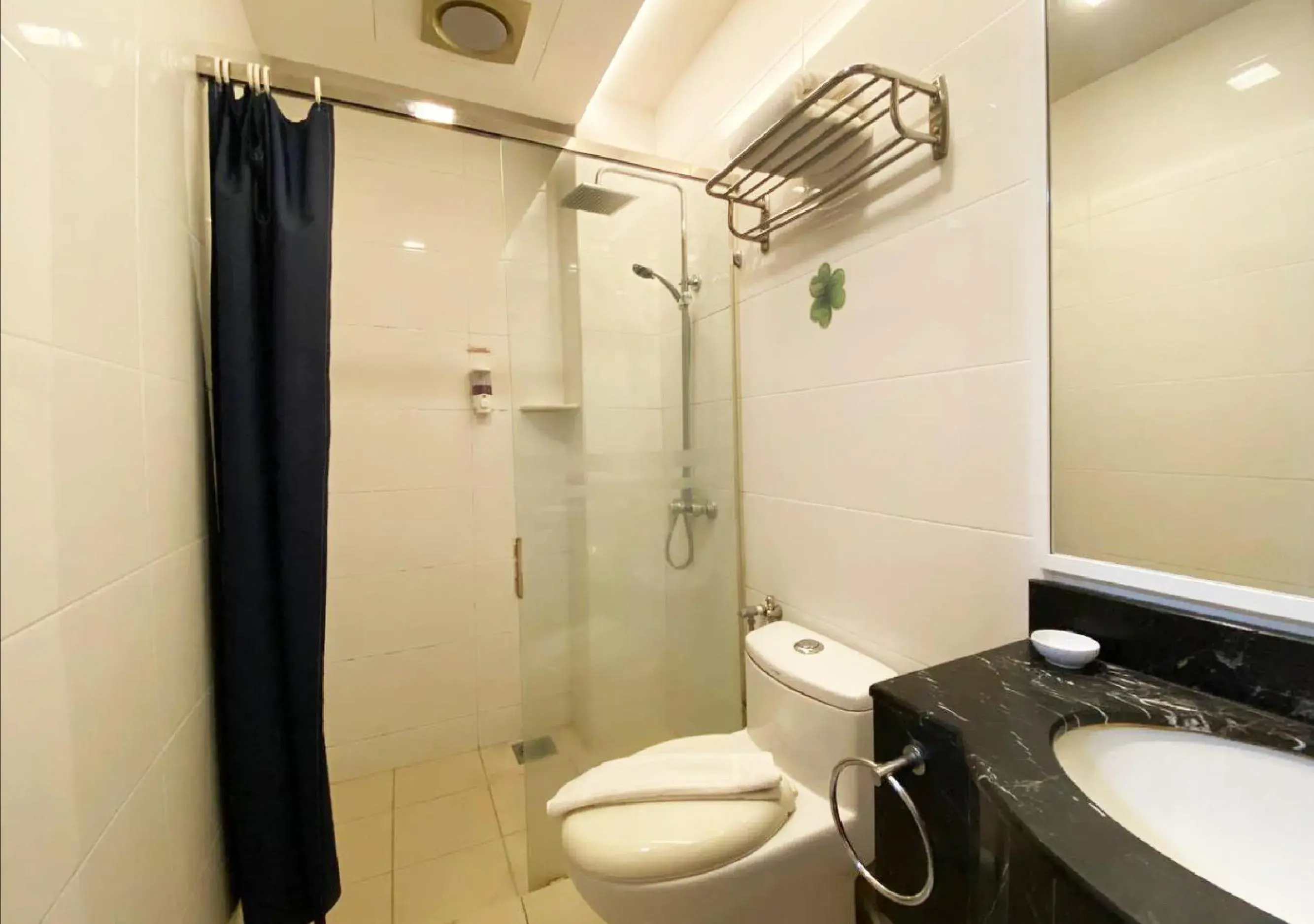 Shower, Bathroom in Crown Garden Hotel