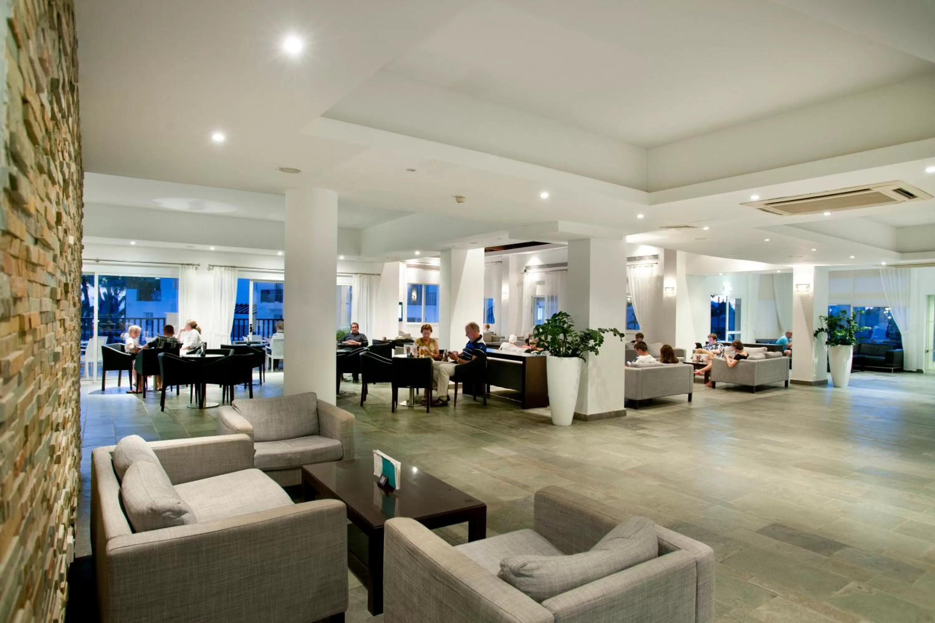 Lobby or reception in Akti Beach Hotel & Village Resort