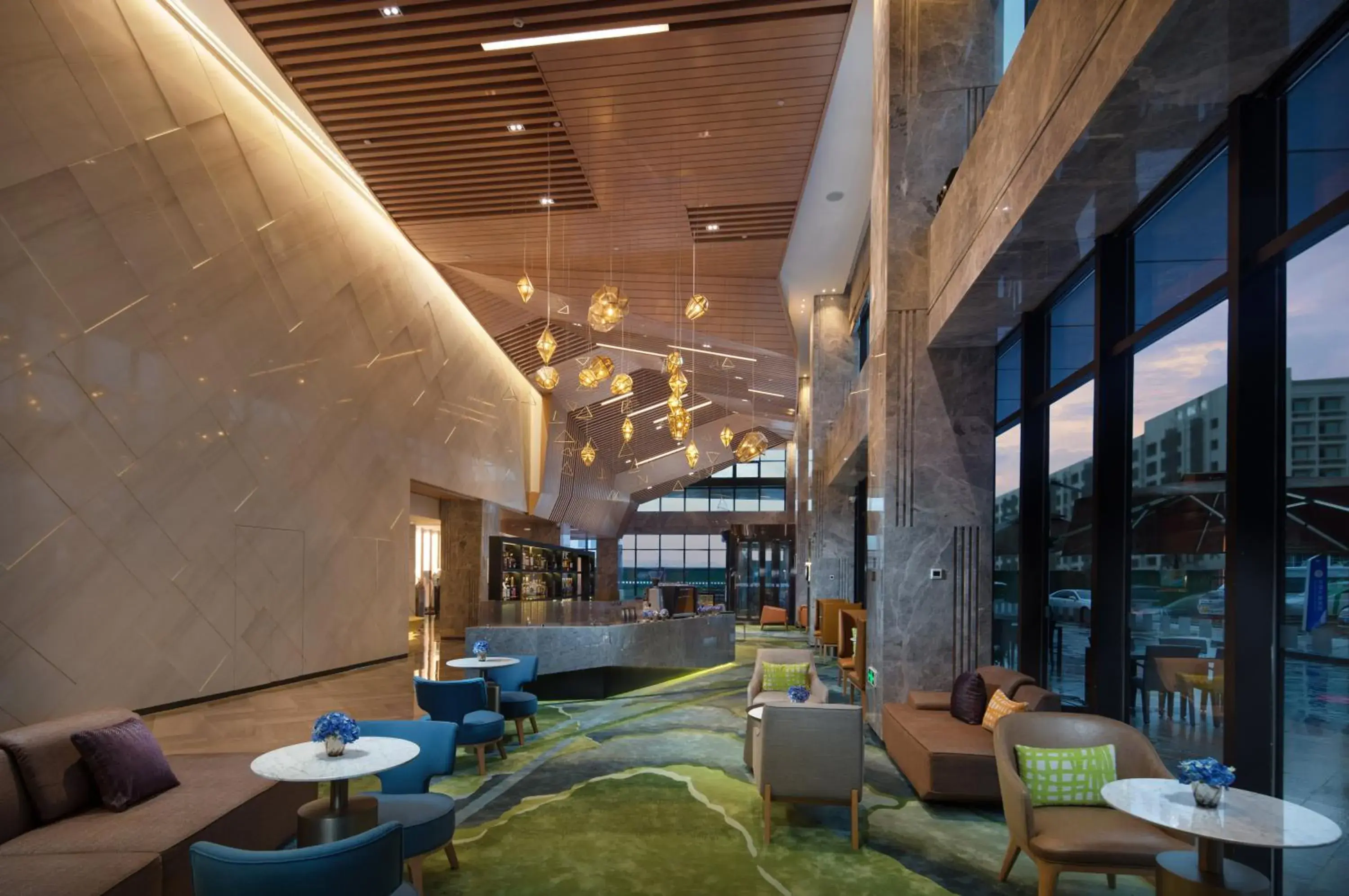 Property building, Lobby/Reception in Holiday Inn Hangzhou Airport Zone, an IHG Hotel