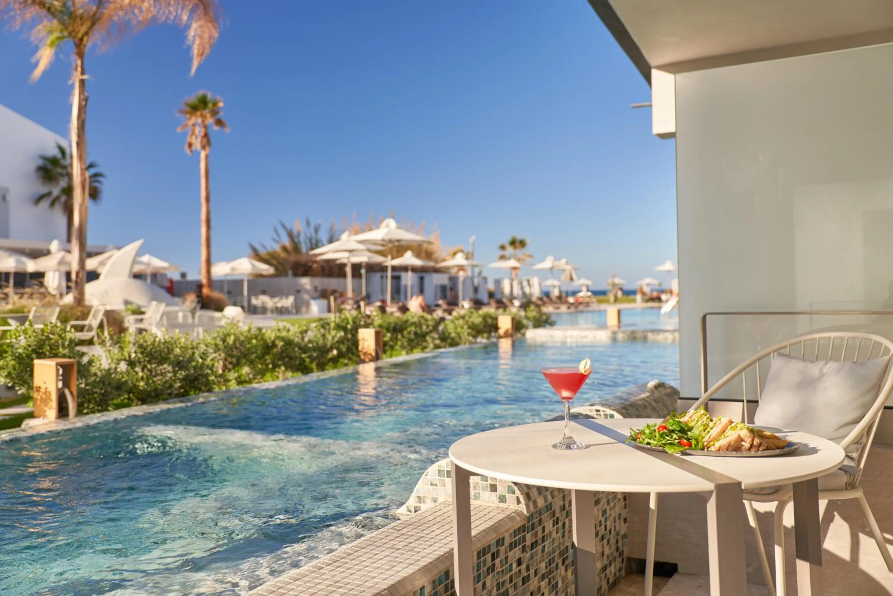 Balcony/Terrace in Nautilux Rethymno by Mage Hotels