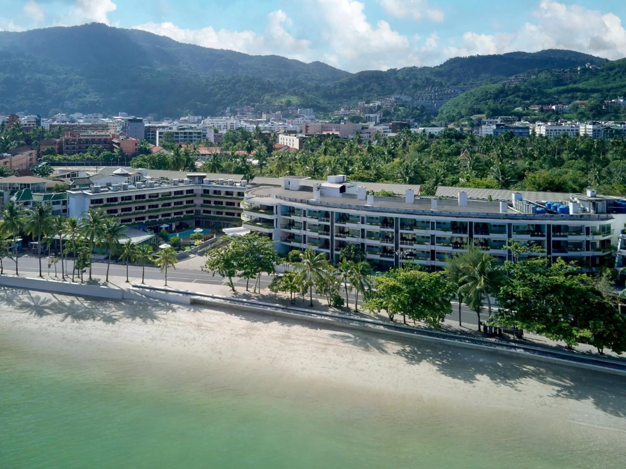 Bird's eye view in Homm Bliss Southbeach Patong