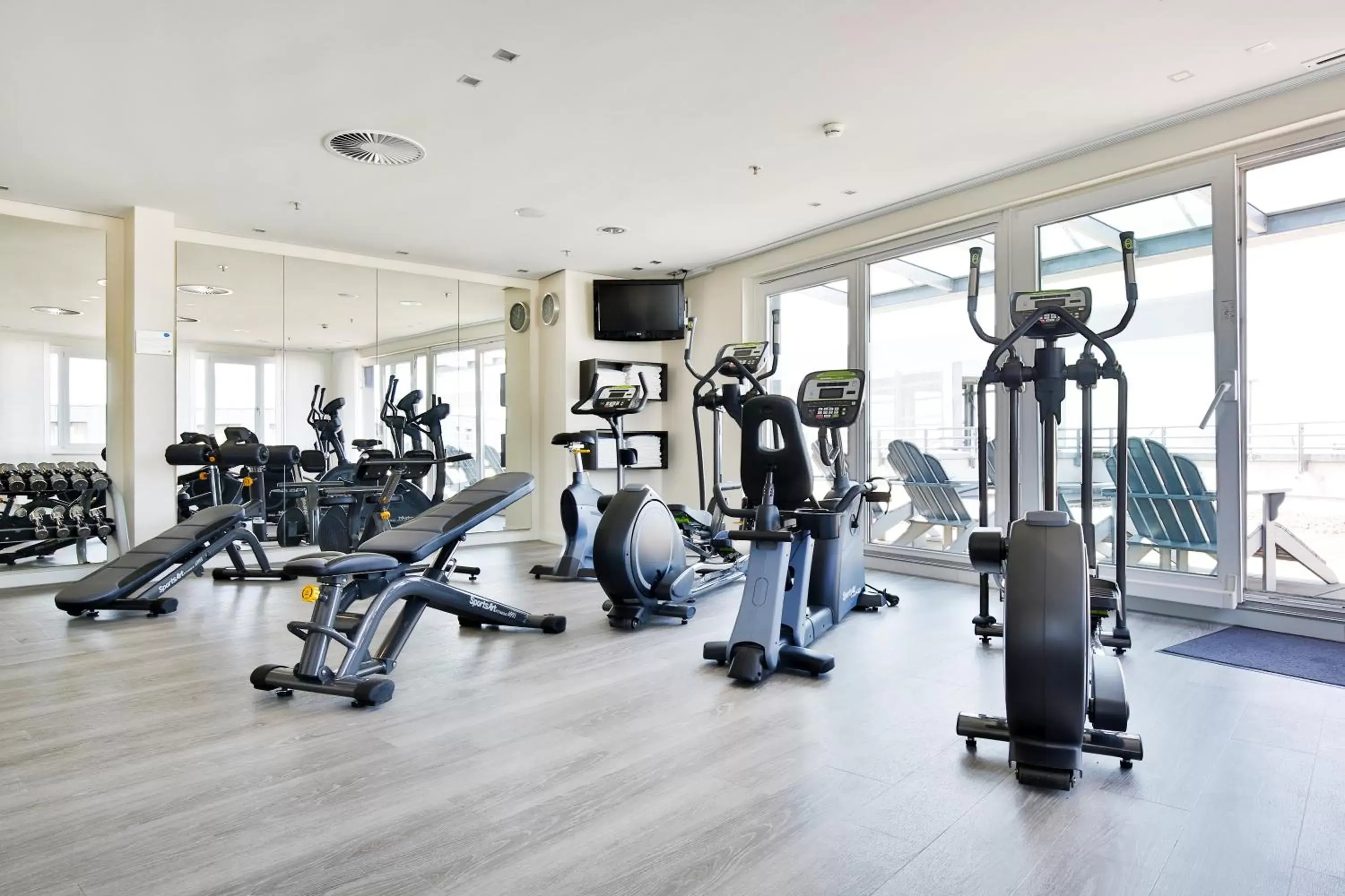 Fitness centre/facilities, Fitness Center/Facilities in Radisson Blu Hotel, Hamburg Airport