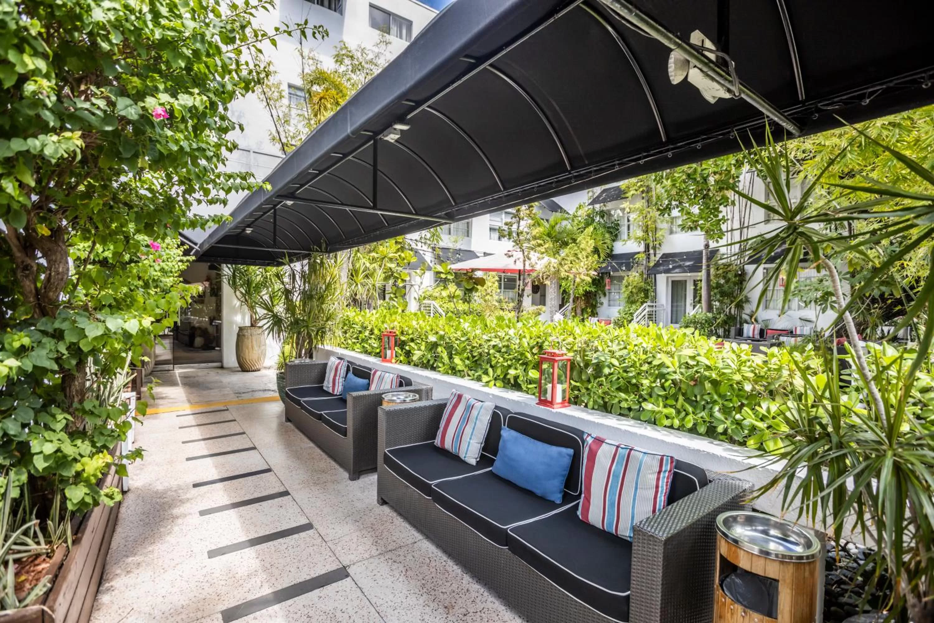 Patio in Metropole Suites South Beach