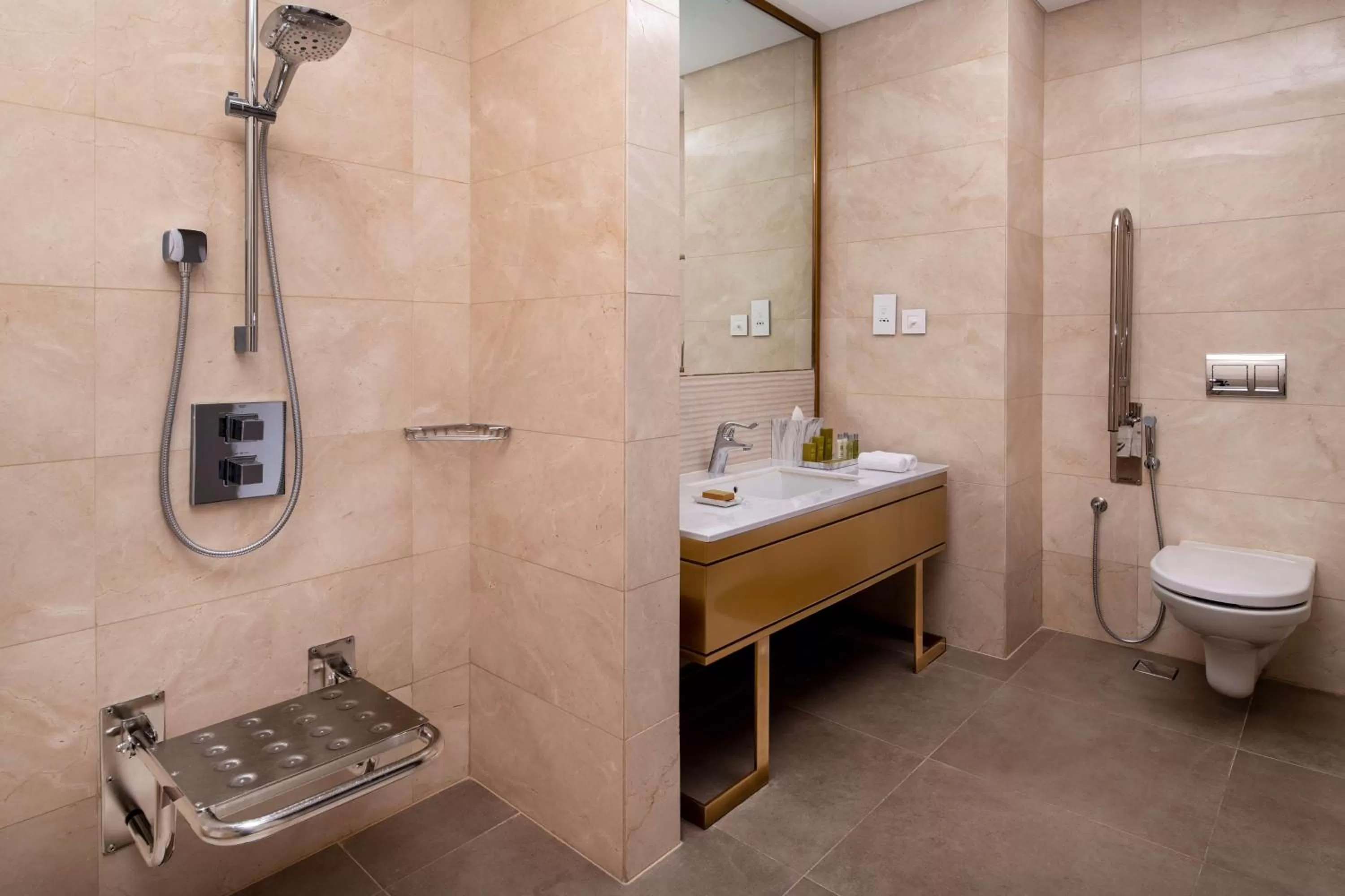 Bathroom in DoubleTree Suites by Hilton - Riyadh Financial District