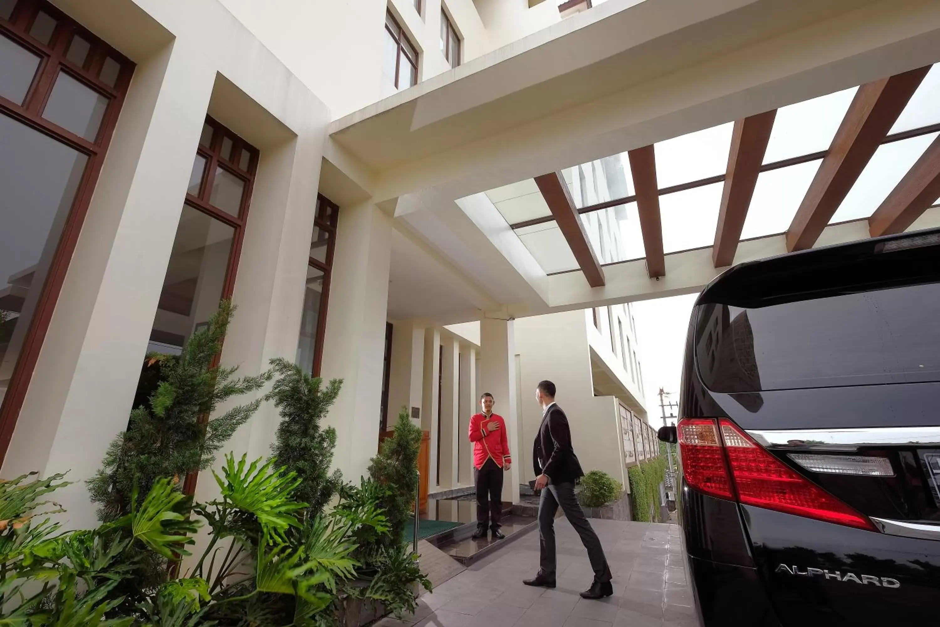 Facade/entrance in Wimarion Hotel Semarang