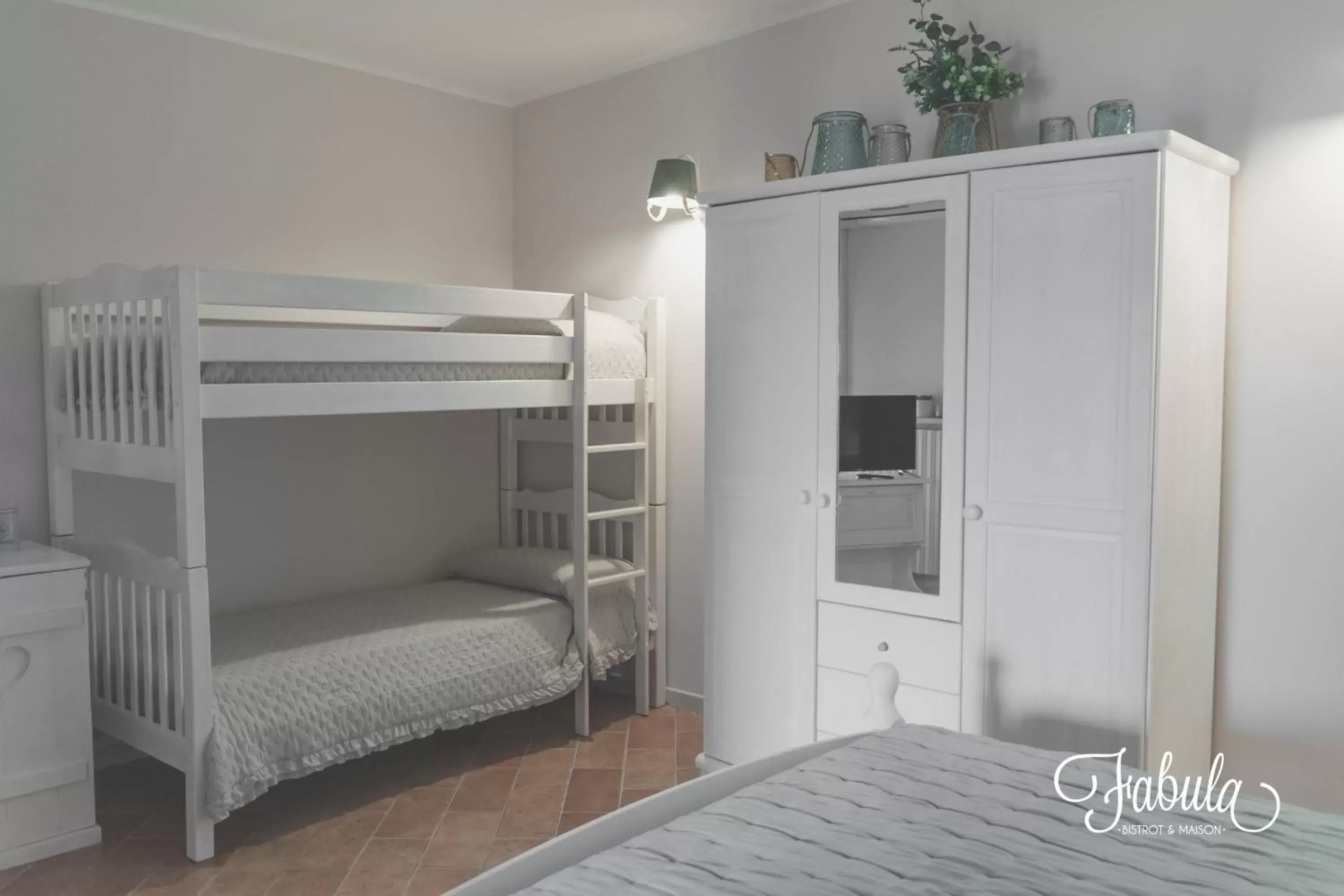 Bedroom, Bunk Bed in Masseria Fabula Bistrot & Maison