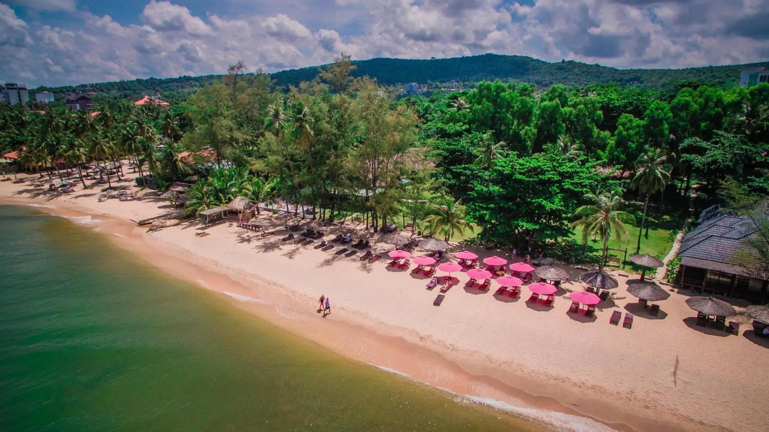 Beach, Bird's-eye View in Arcadia Phu Quoc Resort