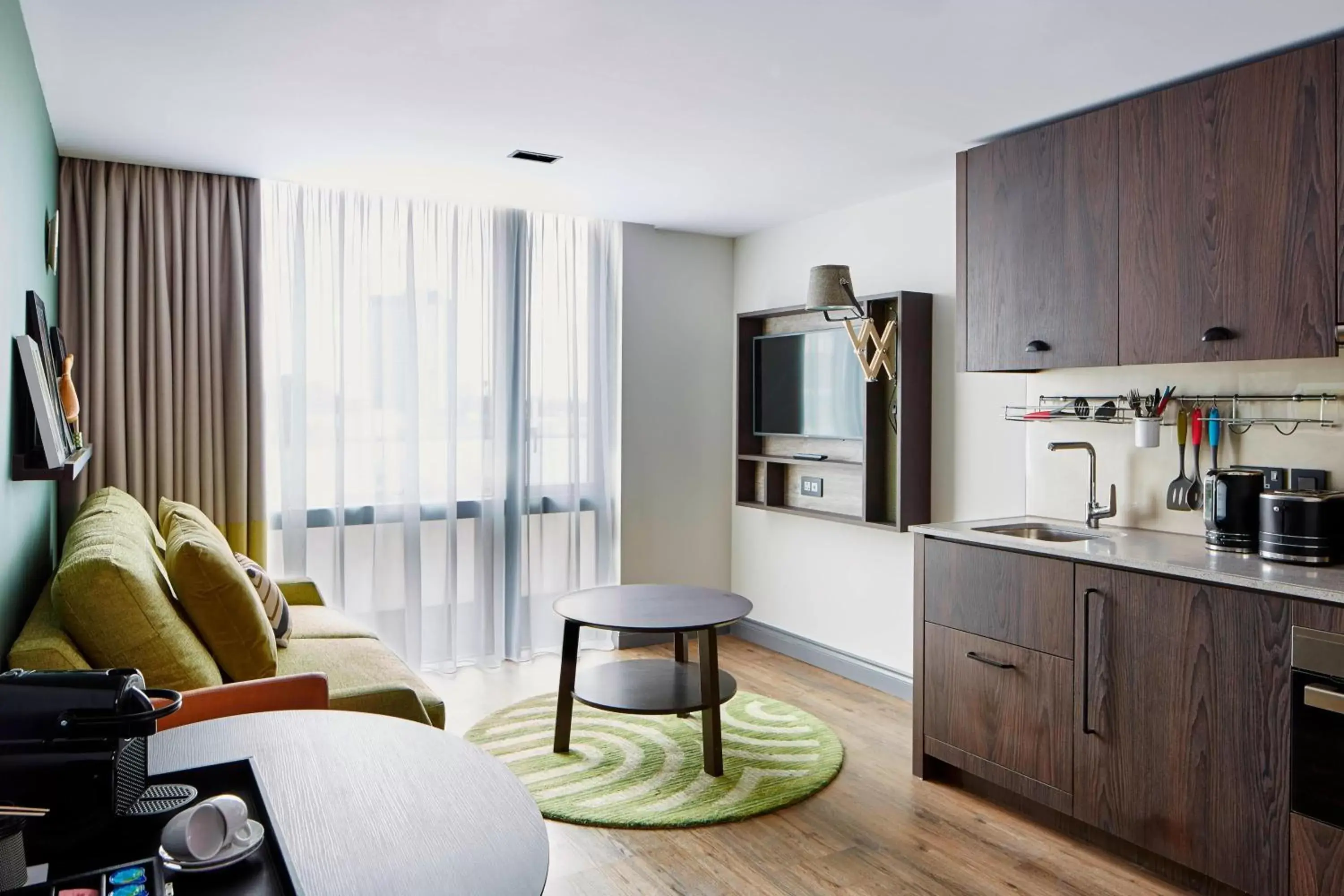 Bedroom, Seating Area in Residence Inn by Marriott London Kensington