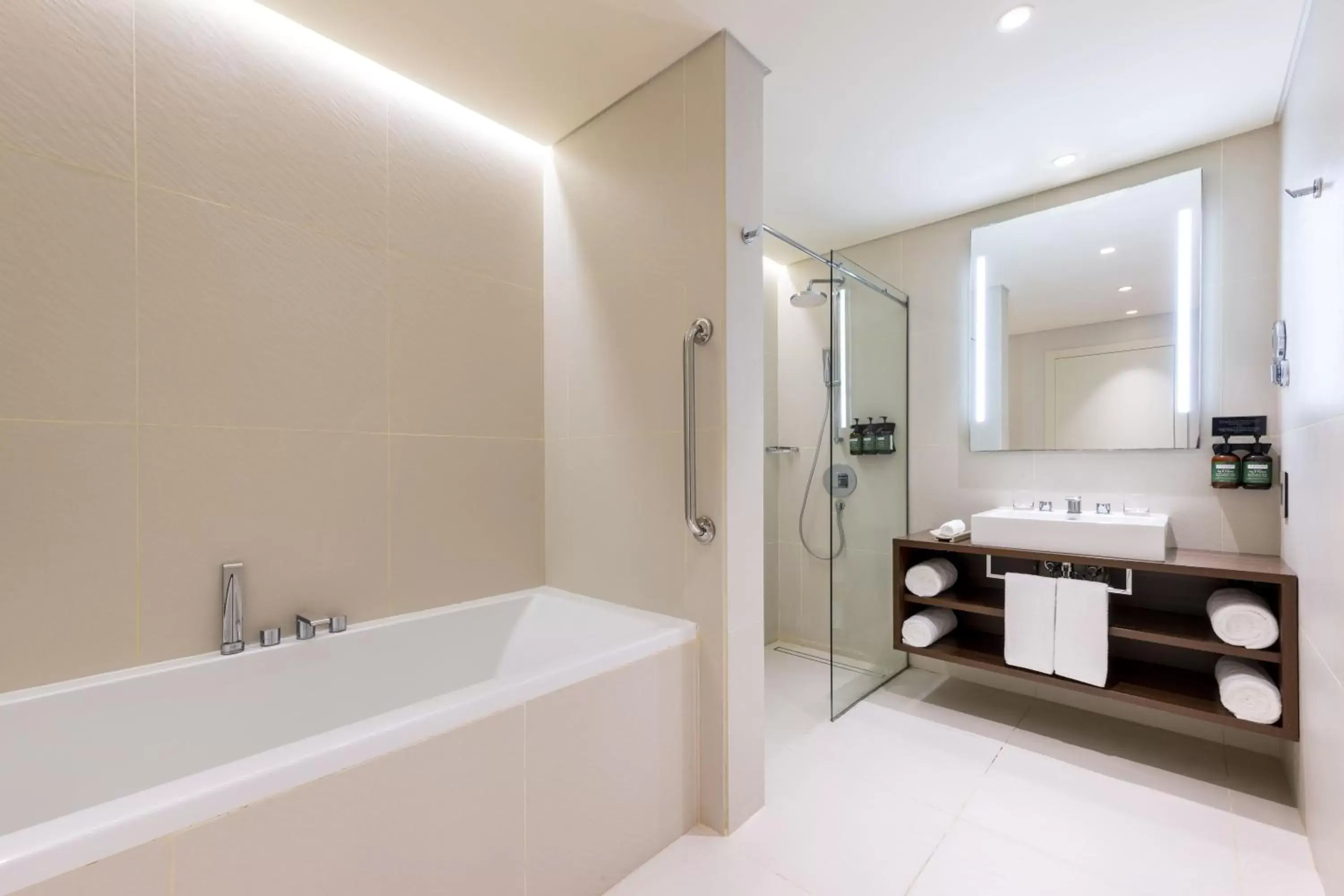 Bathroom in voco Doha West Bay Suites, an IHG Hotel