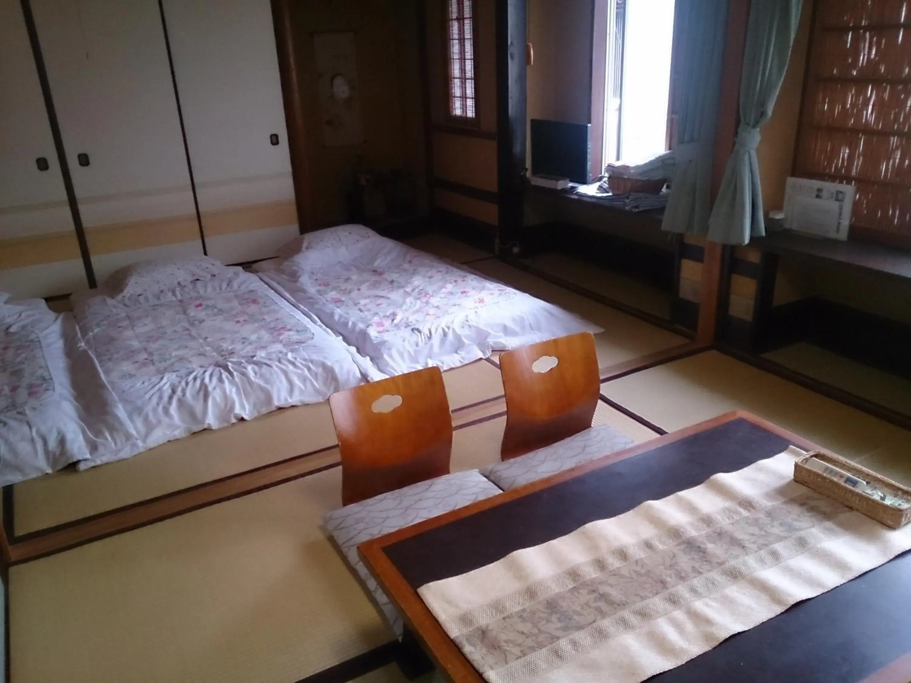 Day, Bed in Ryokan Nakajimaya