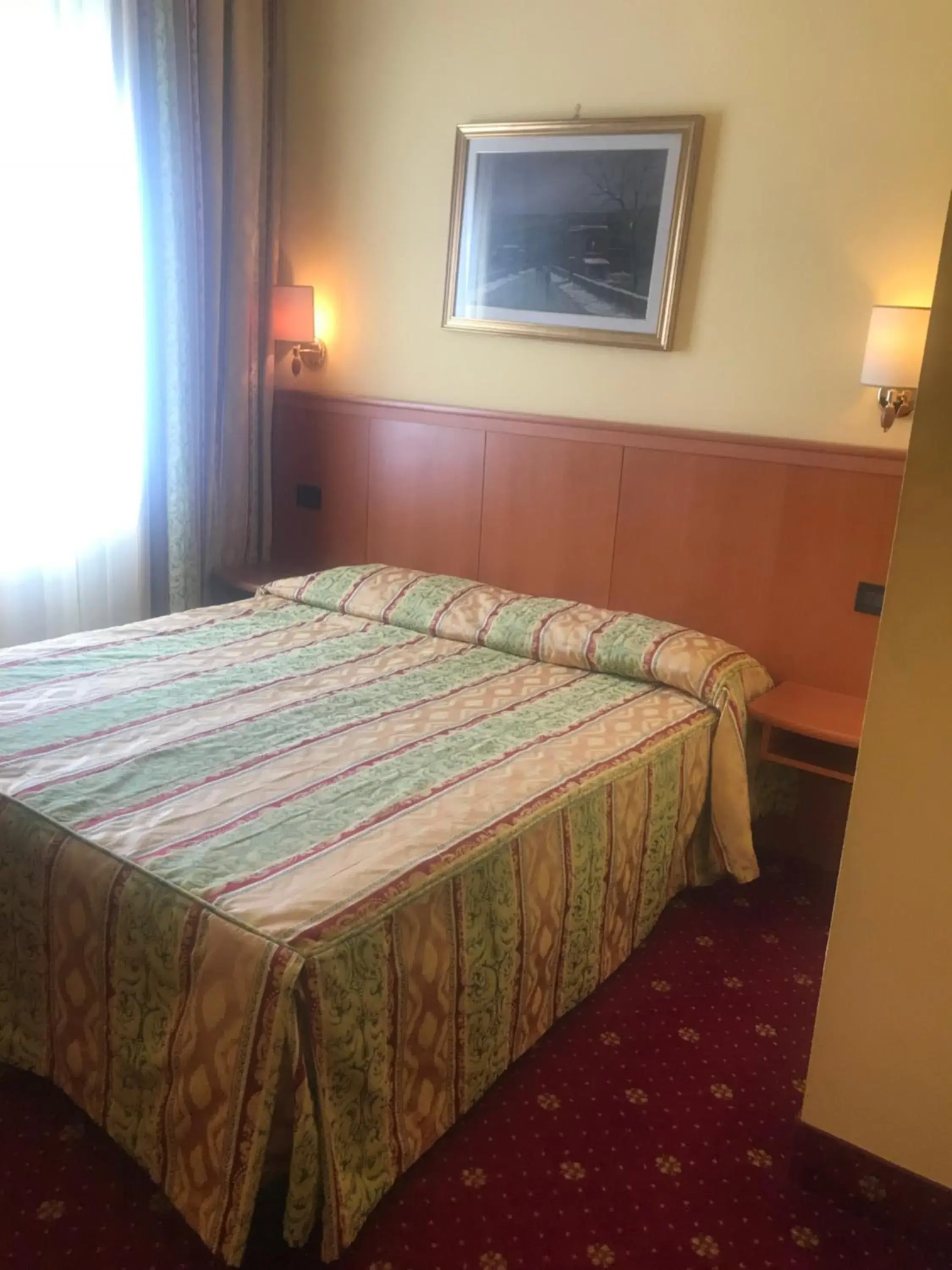 Bed in Hotel Cinzia Ristorante