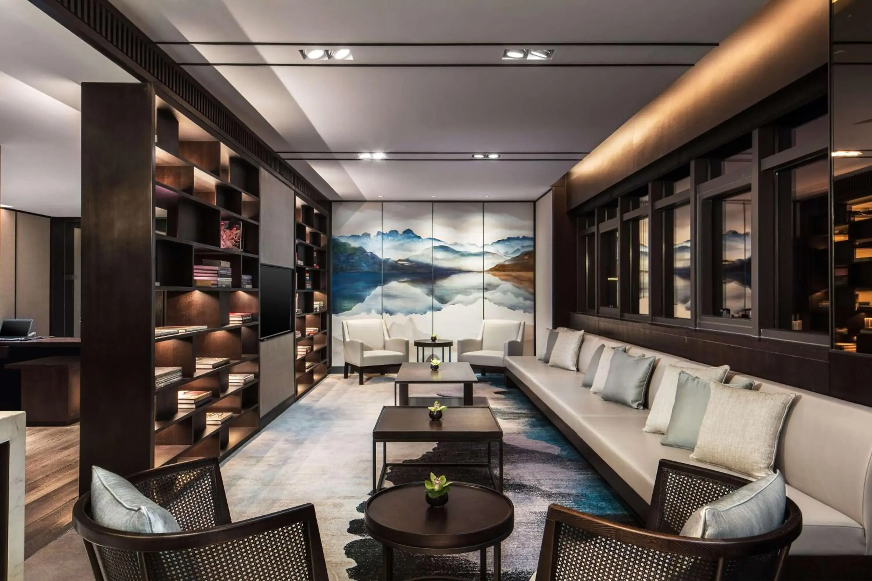 Property building, Seating Area in Hilton Ningbo Dongqian Lake