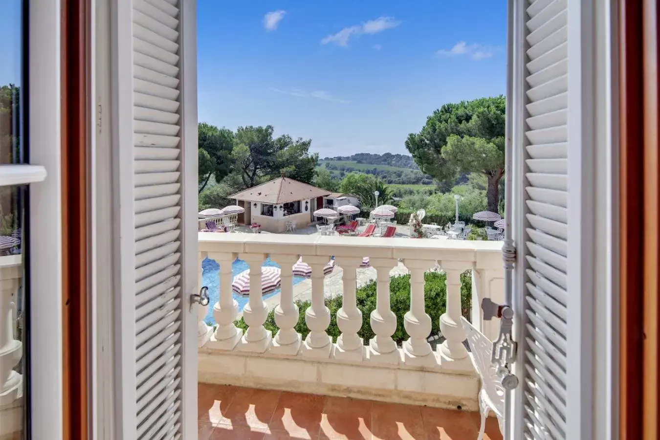 Balcony/Terrace in Le Château de Mei Lese