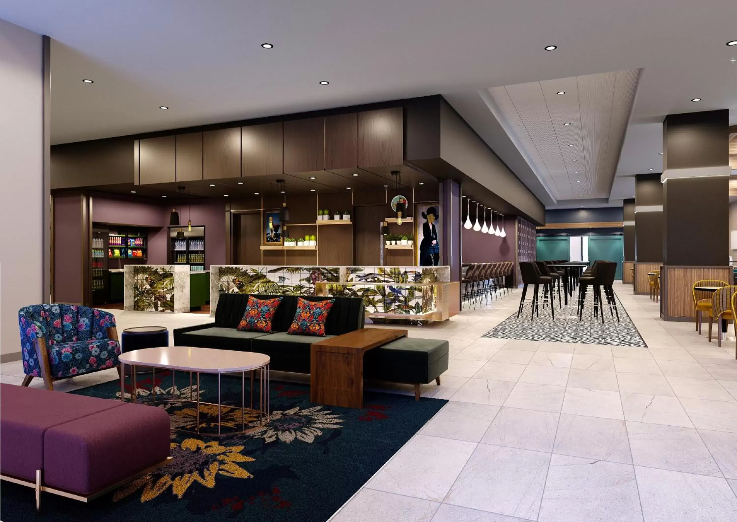 Lobby or reception in Hyatt Place Tampa Downtown