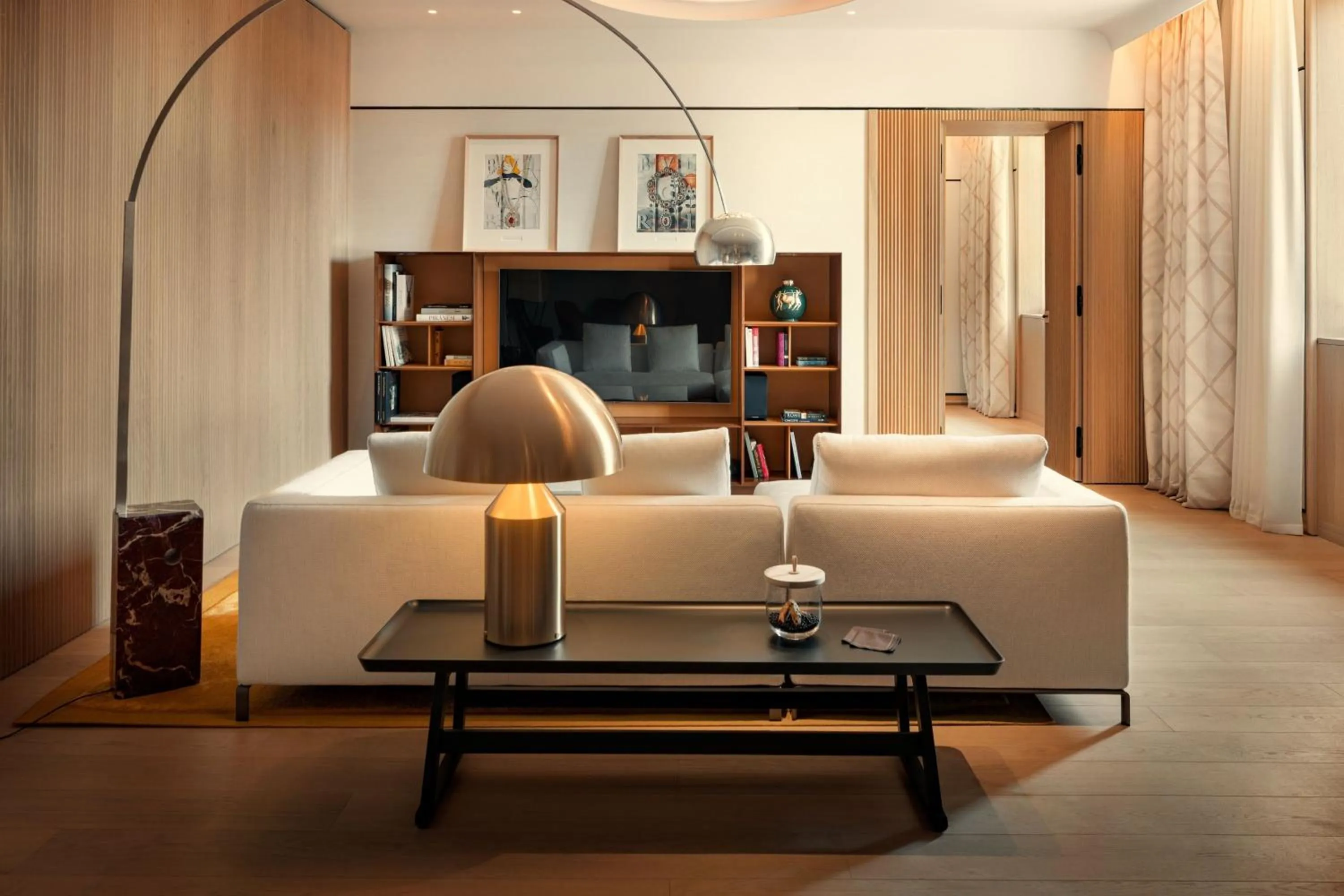 Photo of the whole room in Bvlgari Hotel Roma