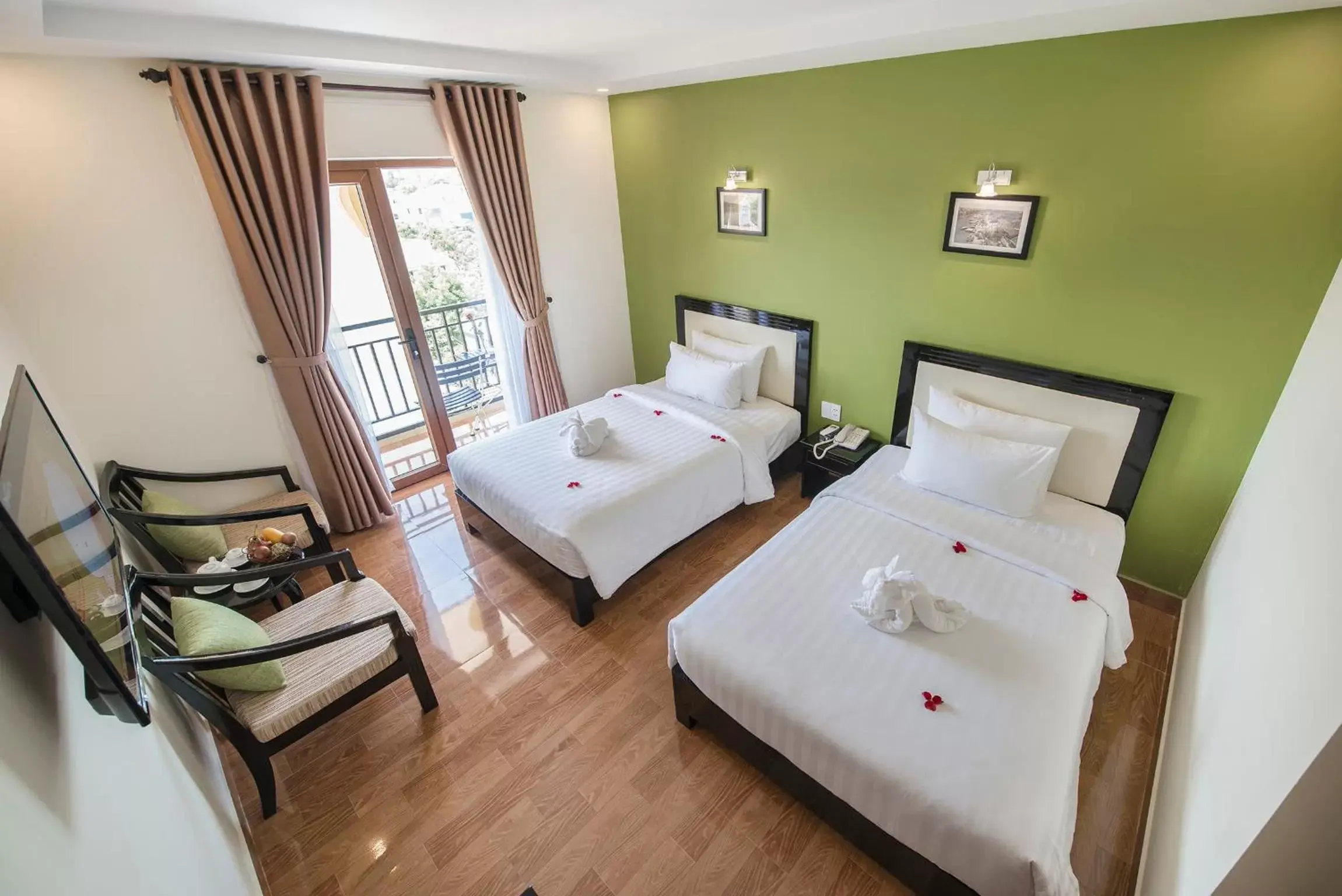 Bedroom, Bed in Hoi An Rose Garden Hotel