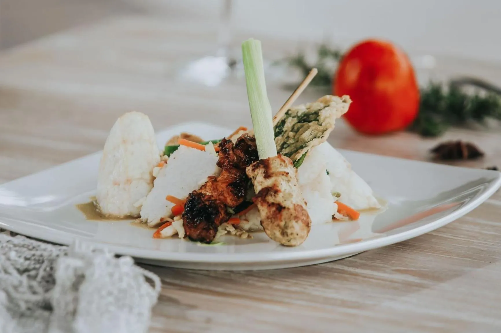 Food close-up in Kawi Resort