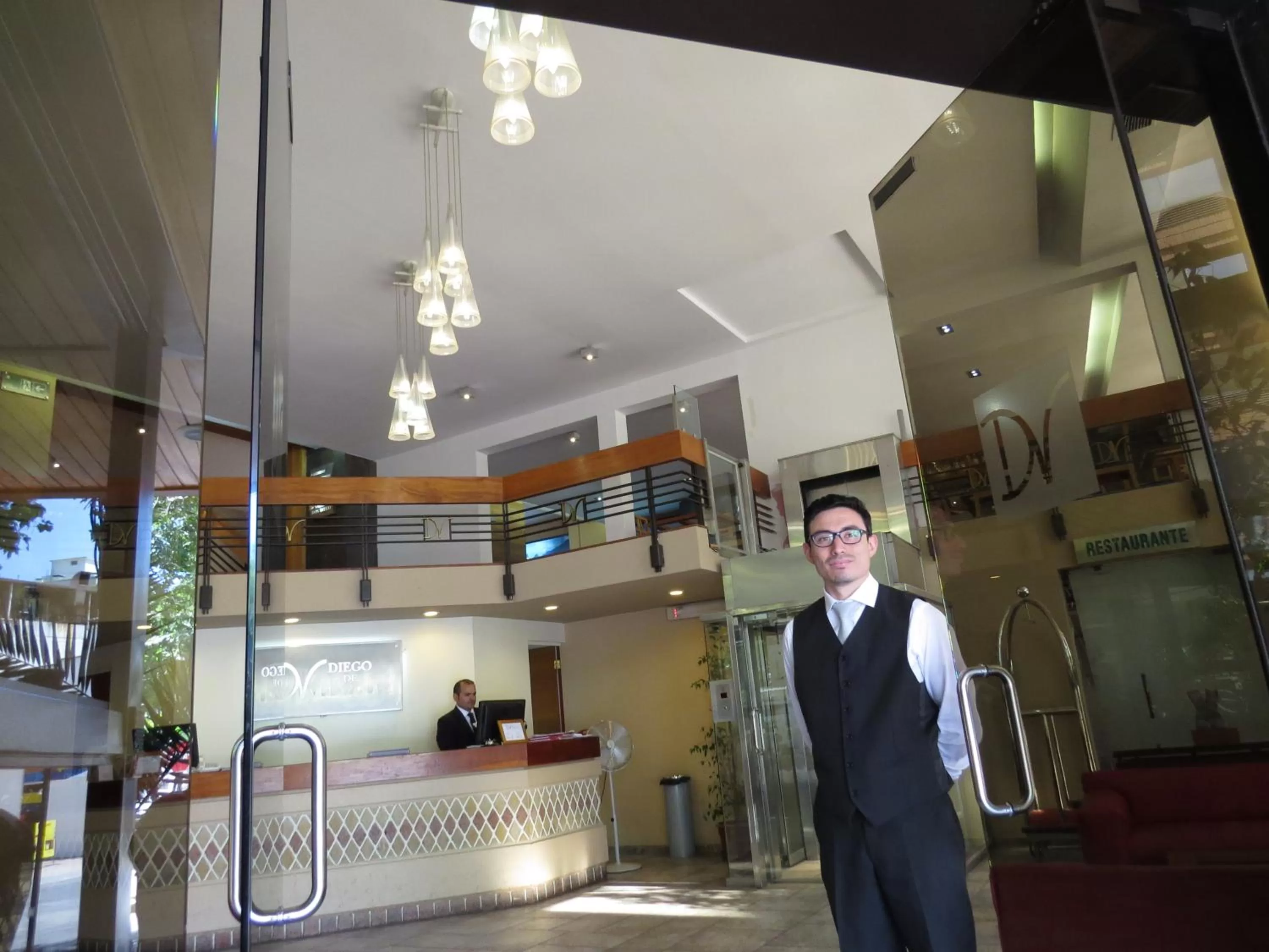 Facade/entrance in Hotel Diego de Velazquez