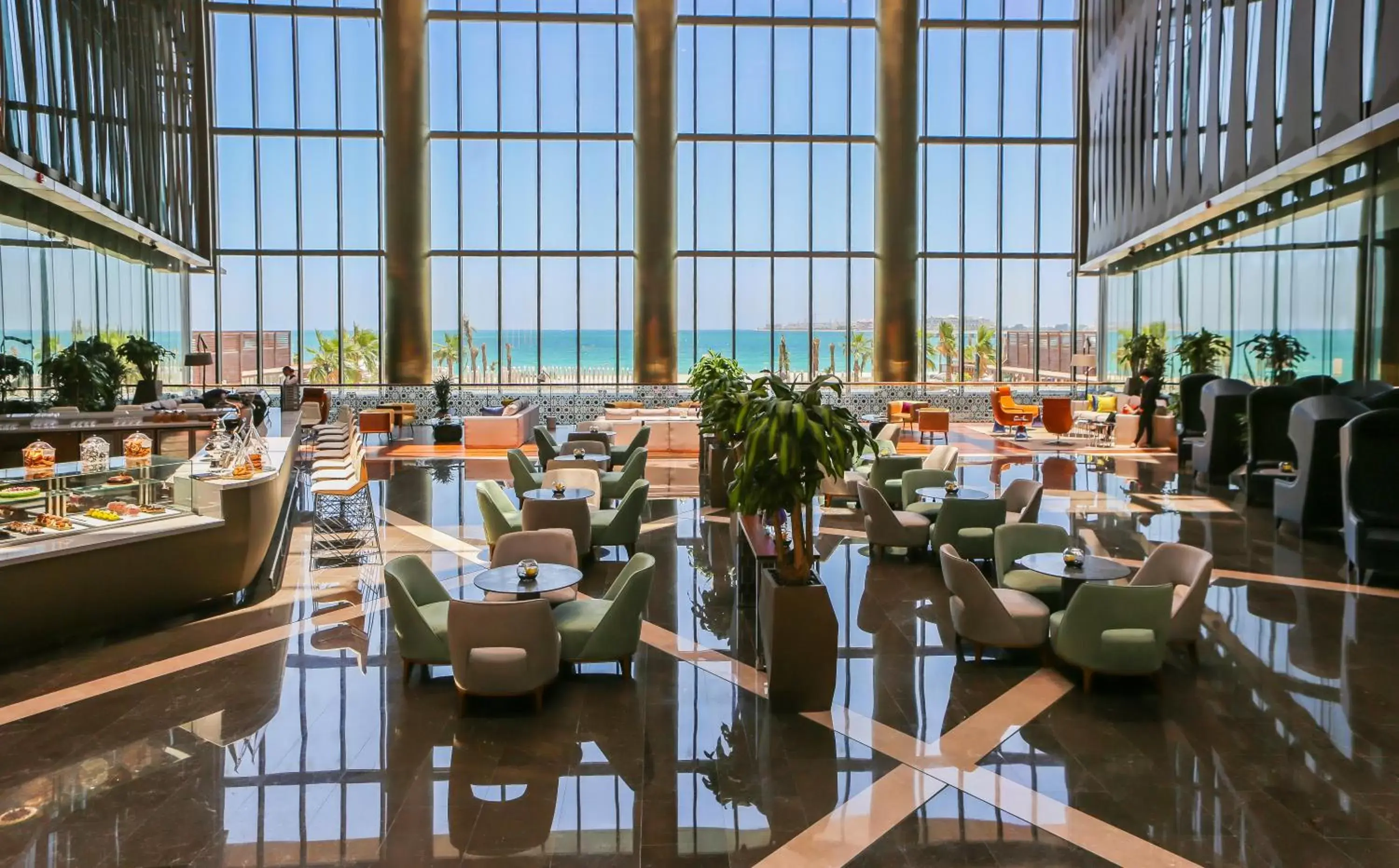 Lounge or bar, Restaurant/Places to Eat in Rixos Premium Dubai JBR