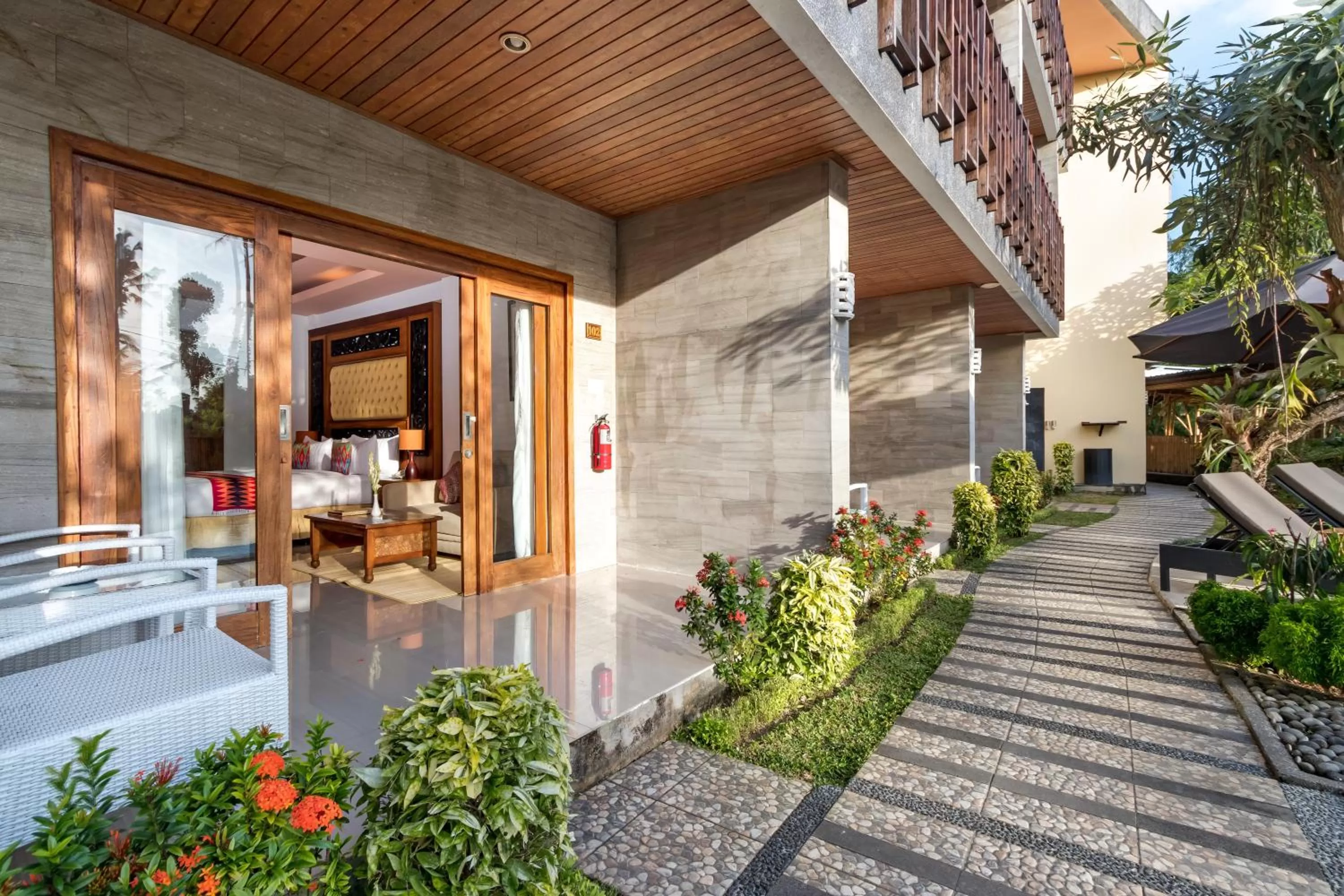 Garden in Mayura Ubud Retreat