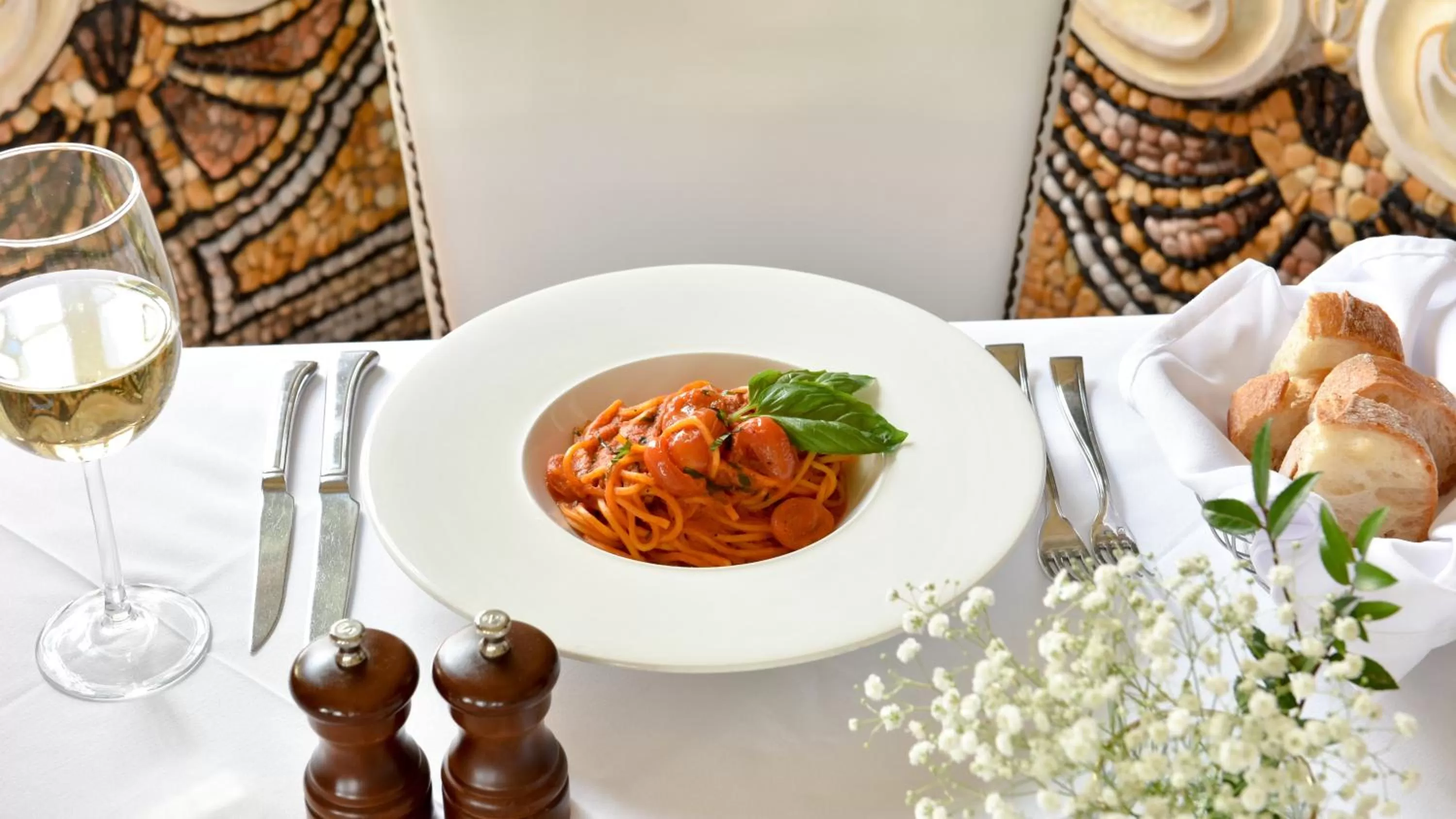 Food in The Villa Casa Casuarina