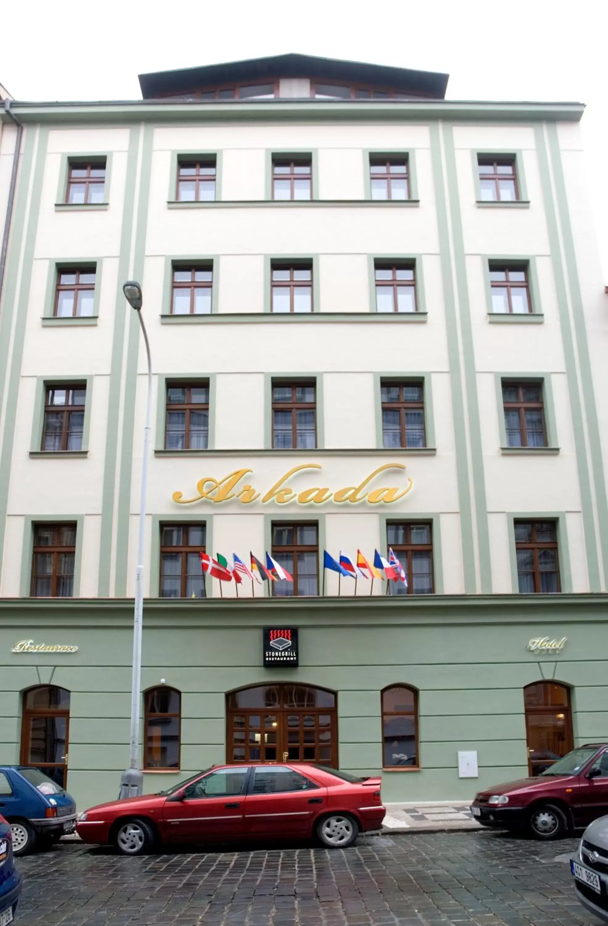 Facade/entrance, Property Building in Arkada Hotel Praha