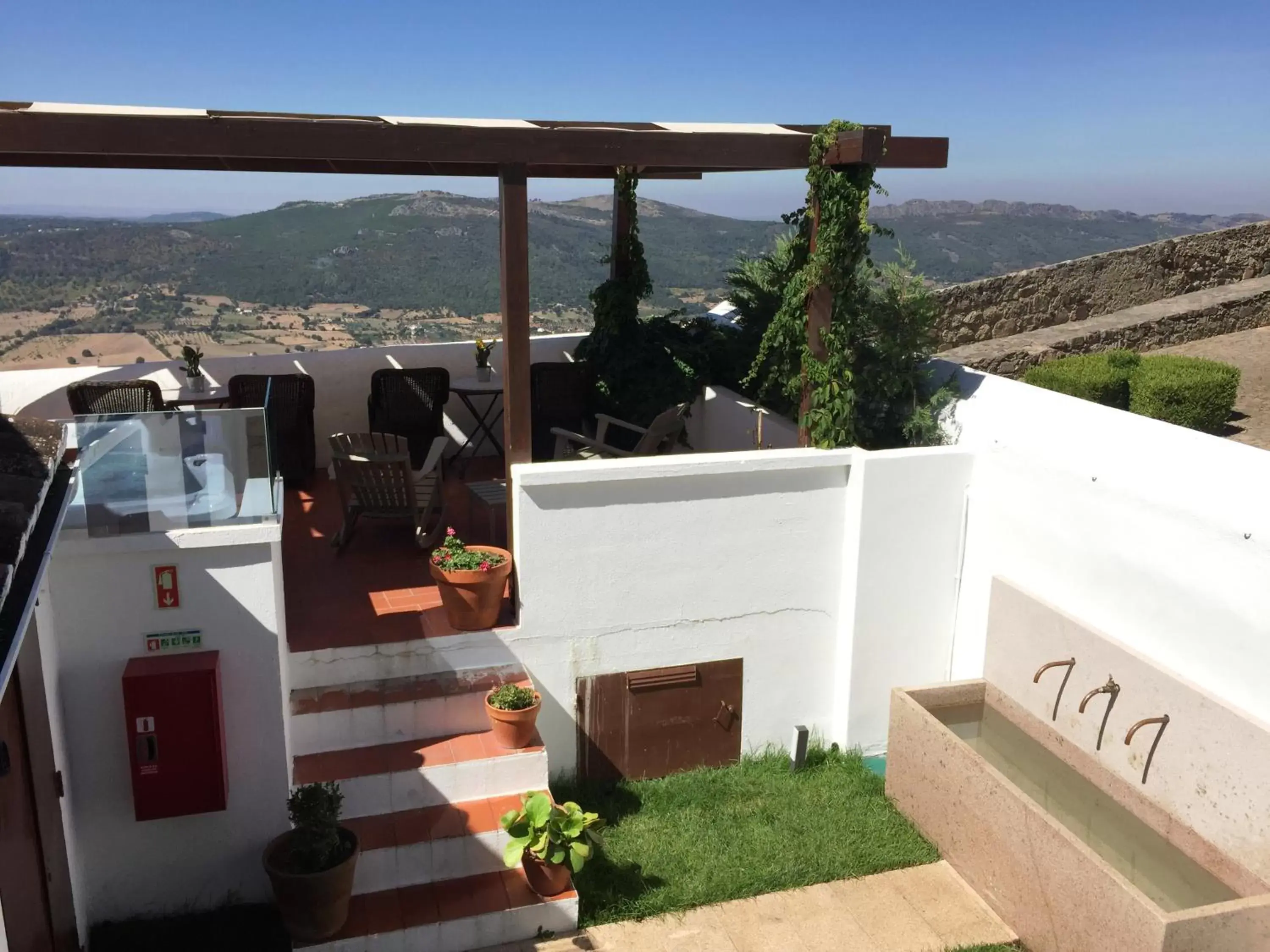 Garden in Dom Dinis Marvão