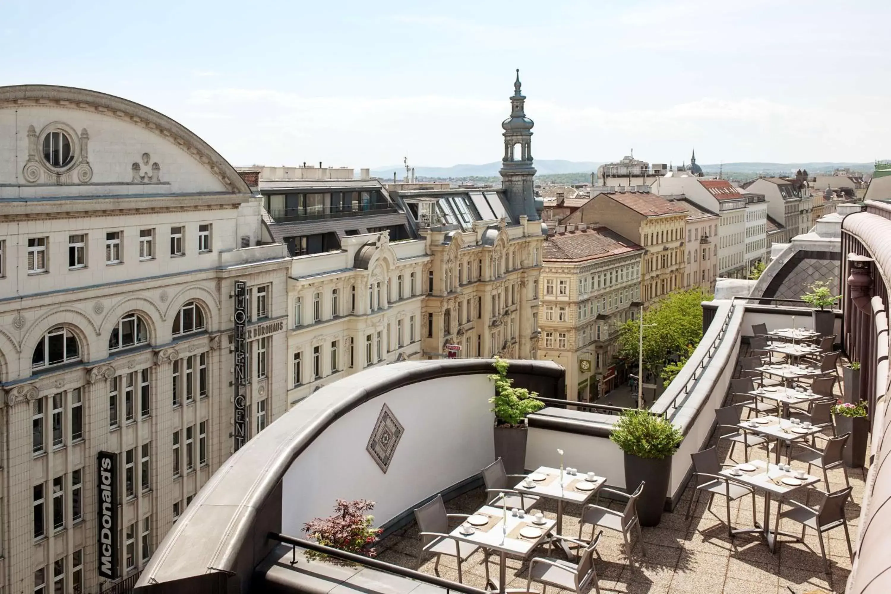 Balcony/Terrace in NH Collection Wien Zentrum