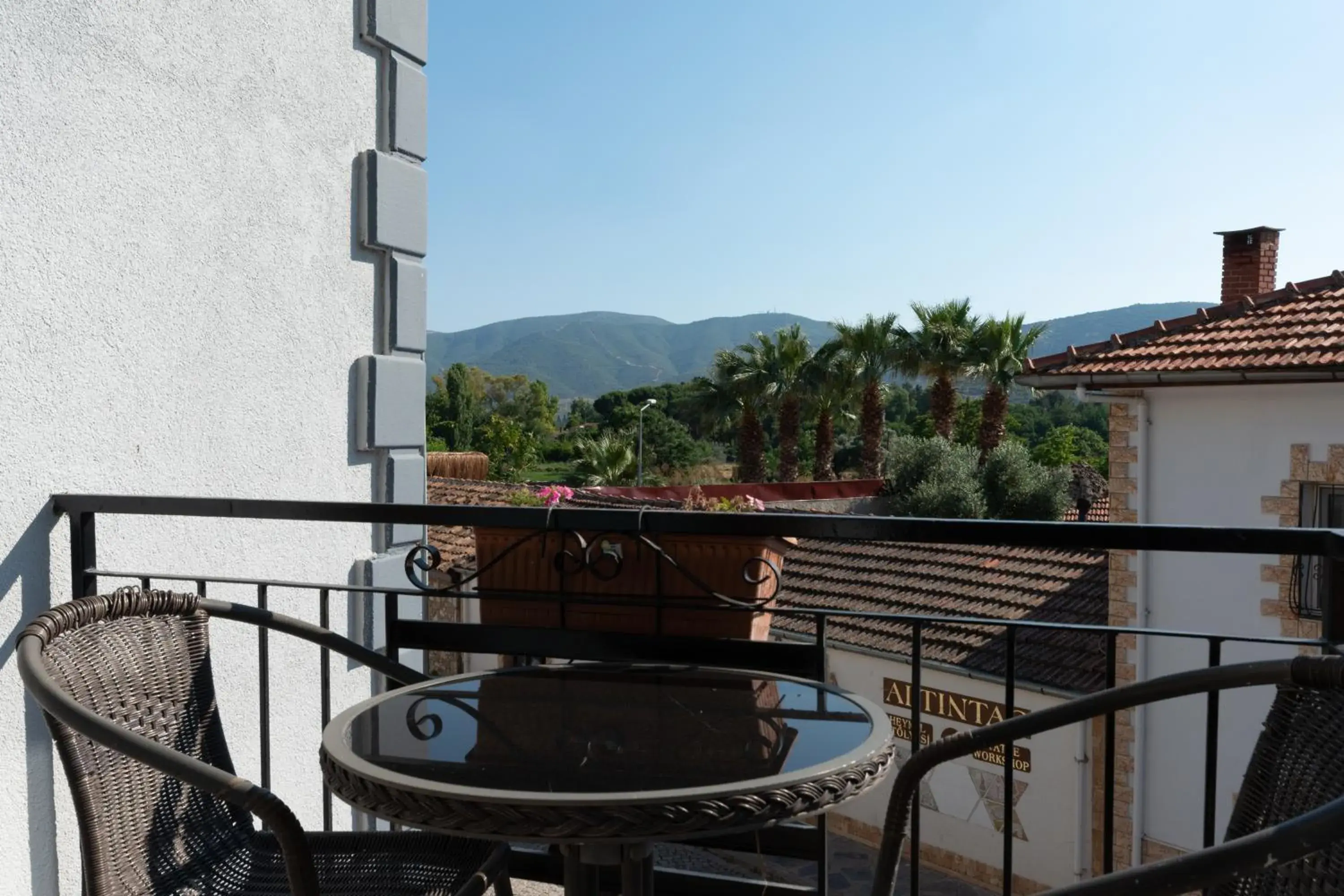 Balcony/Terrace in Rebetika Hotel