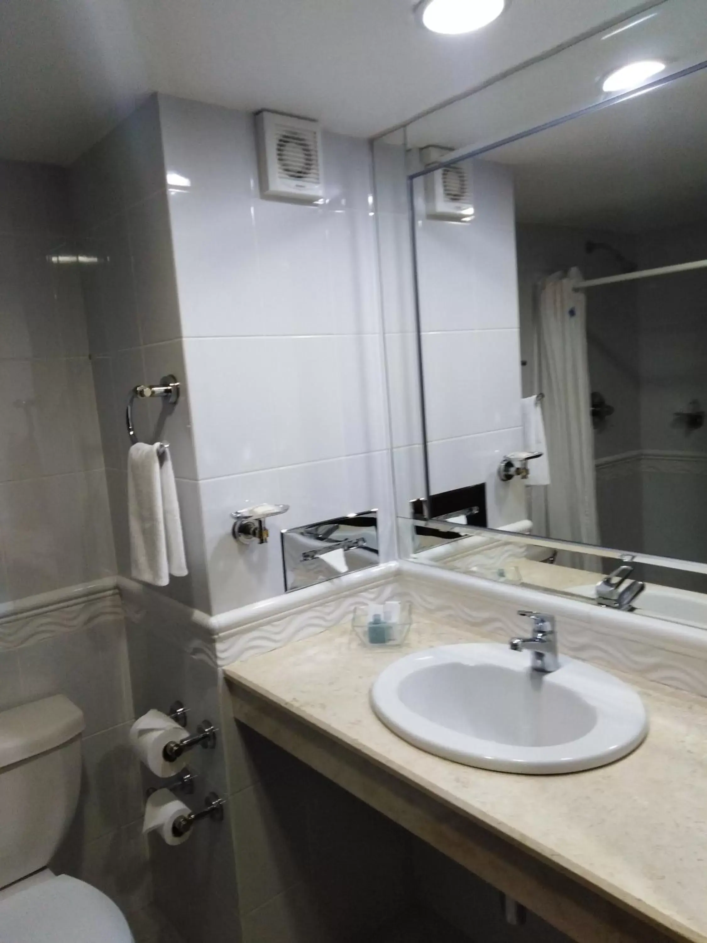 Bathroom in Hotel Las Trojes