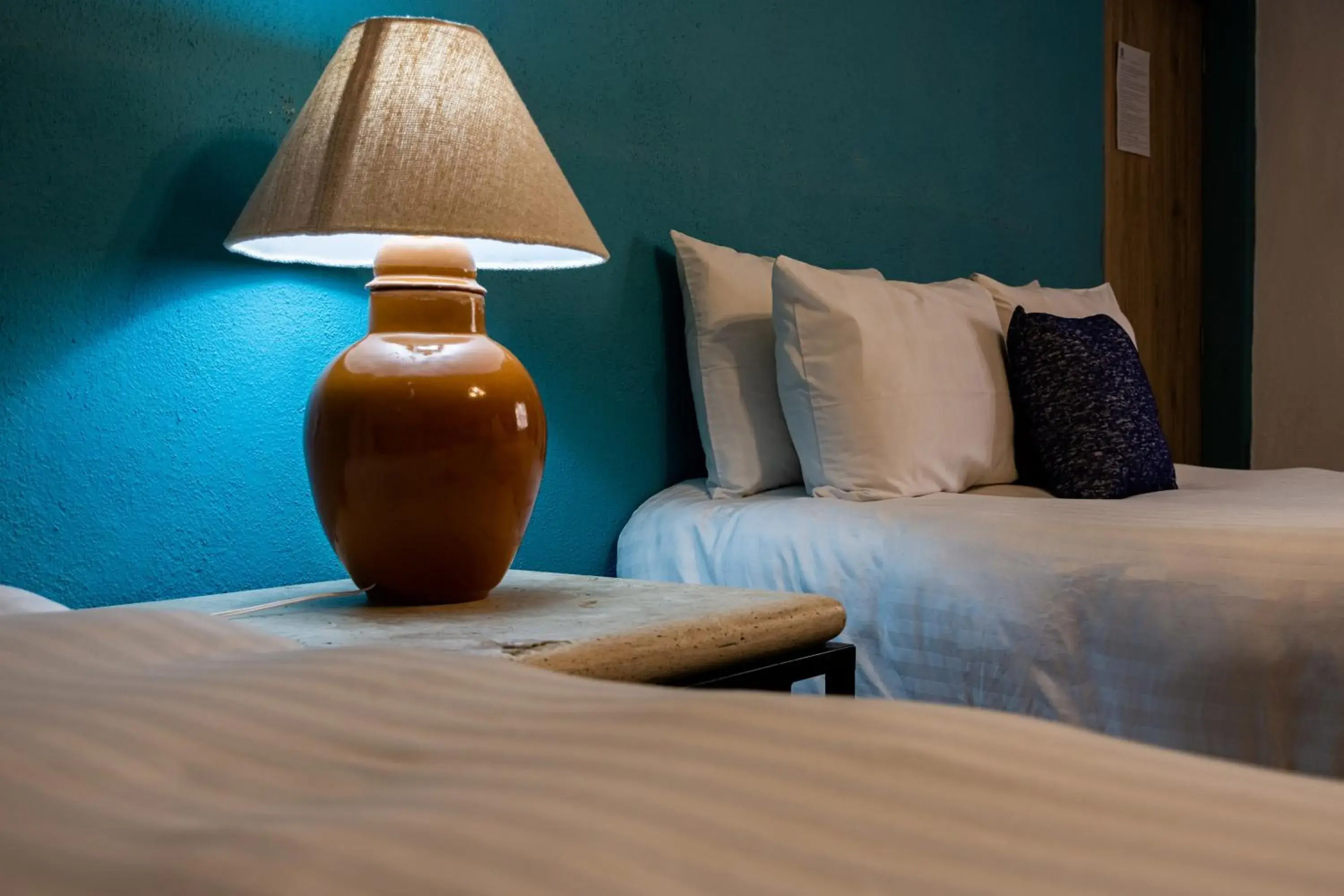 Decorative detail, Bed in Hotel Casa Santamar