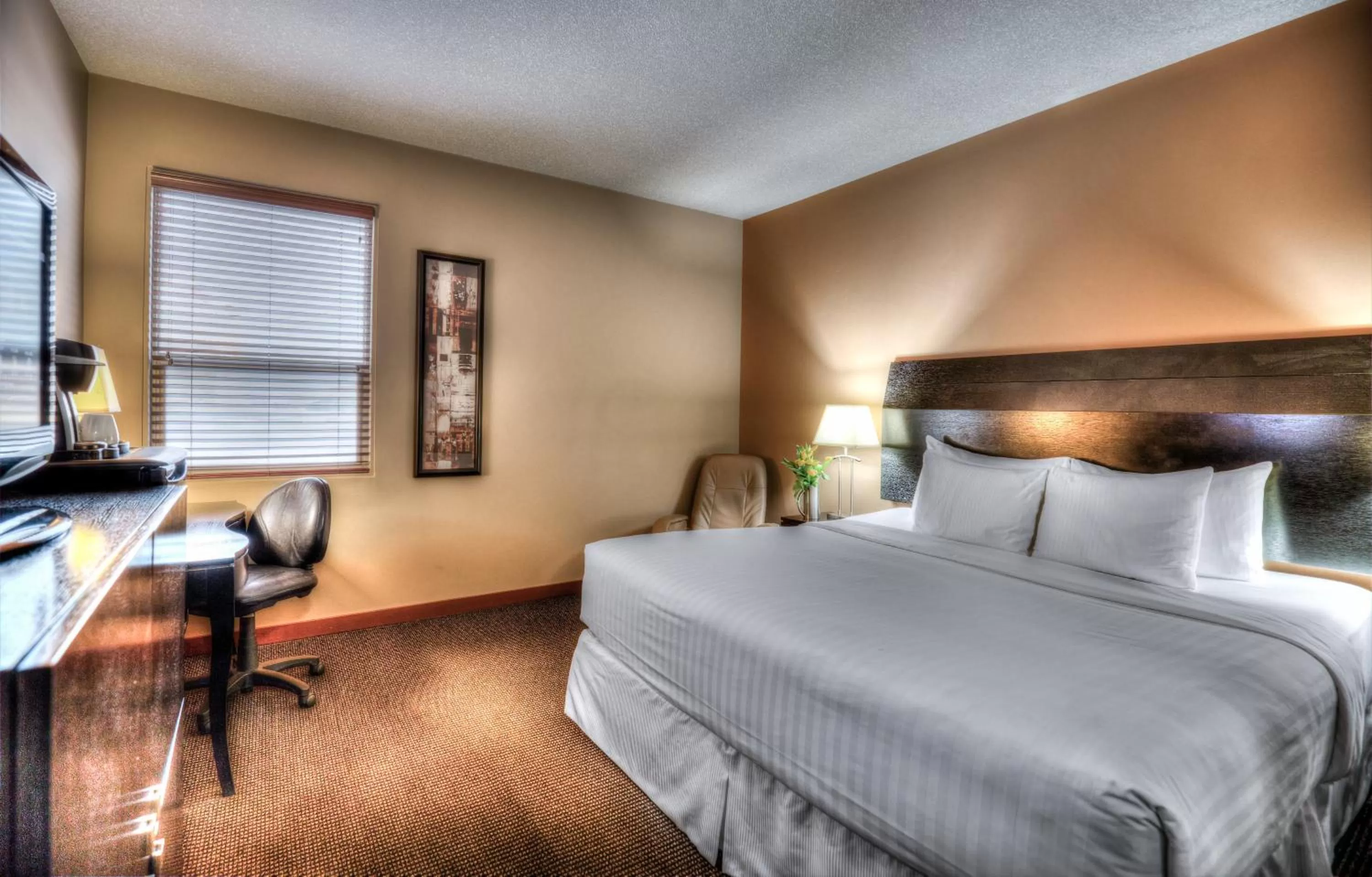 TV and multimedia, Bed in Podollan Inn & Spa - Grande Prairie