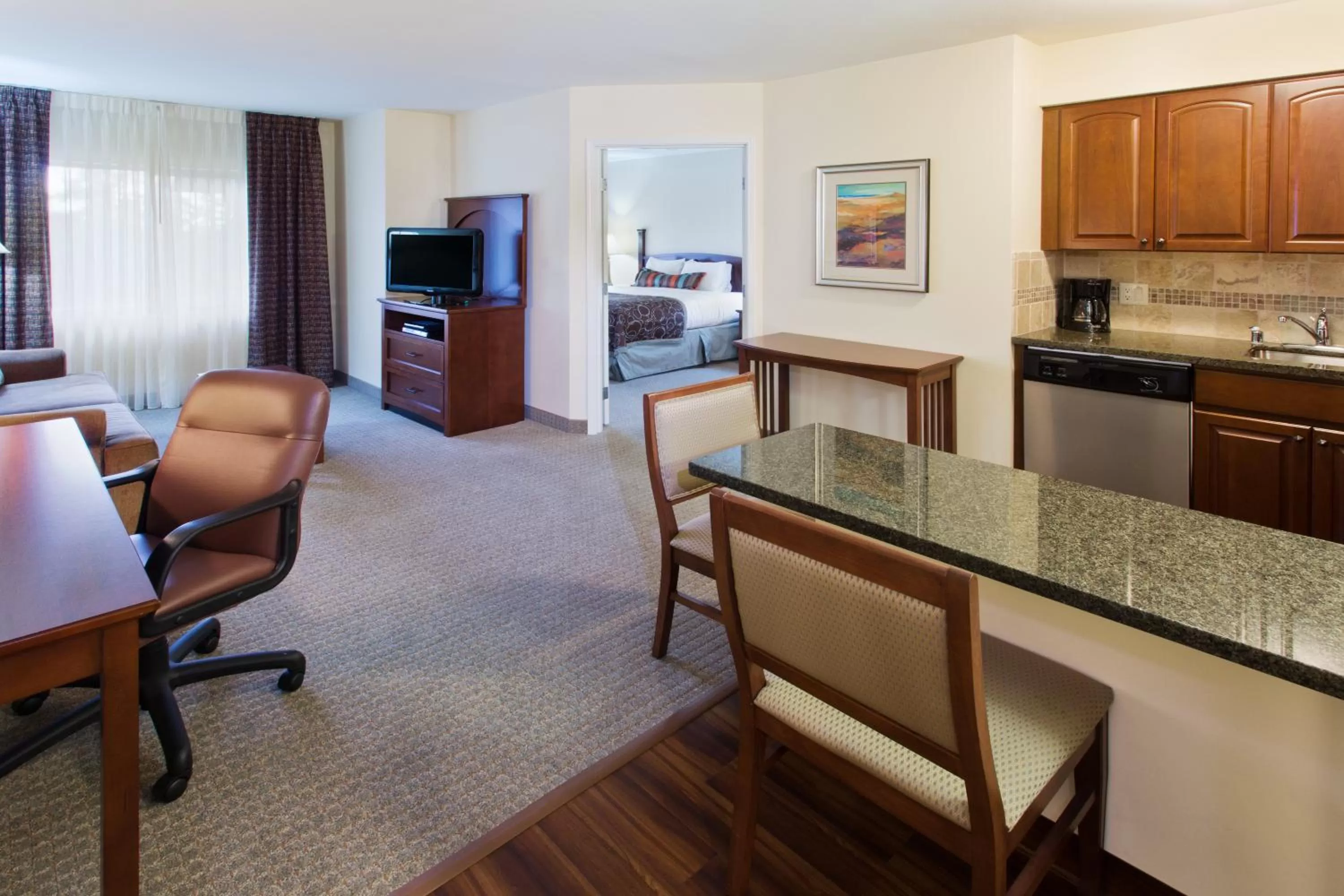 Bedroom in Staybridge Suites Everett - Paine Field by IHG