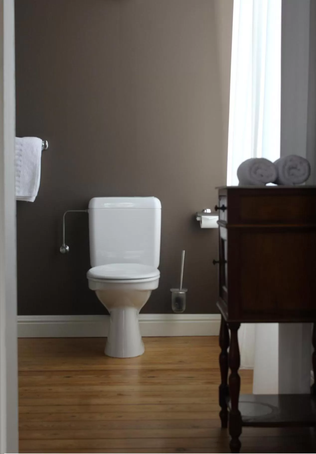 Toilet in B&B 't Kasteel & 't Koetshuys