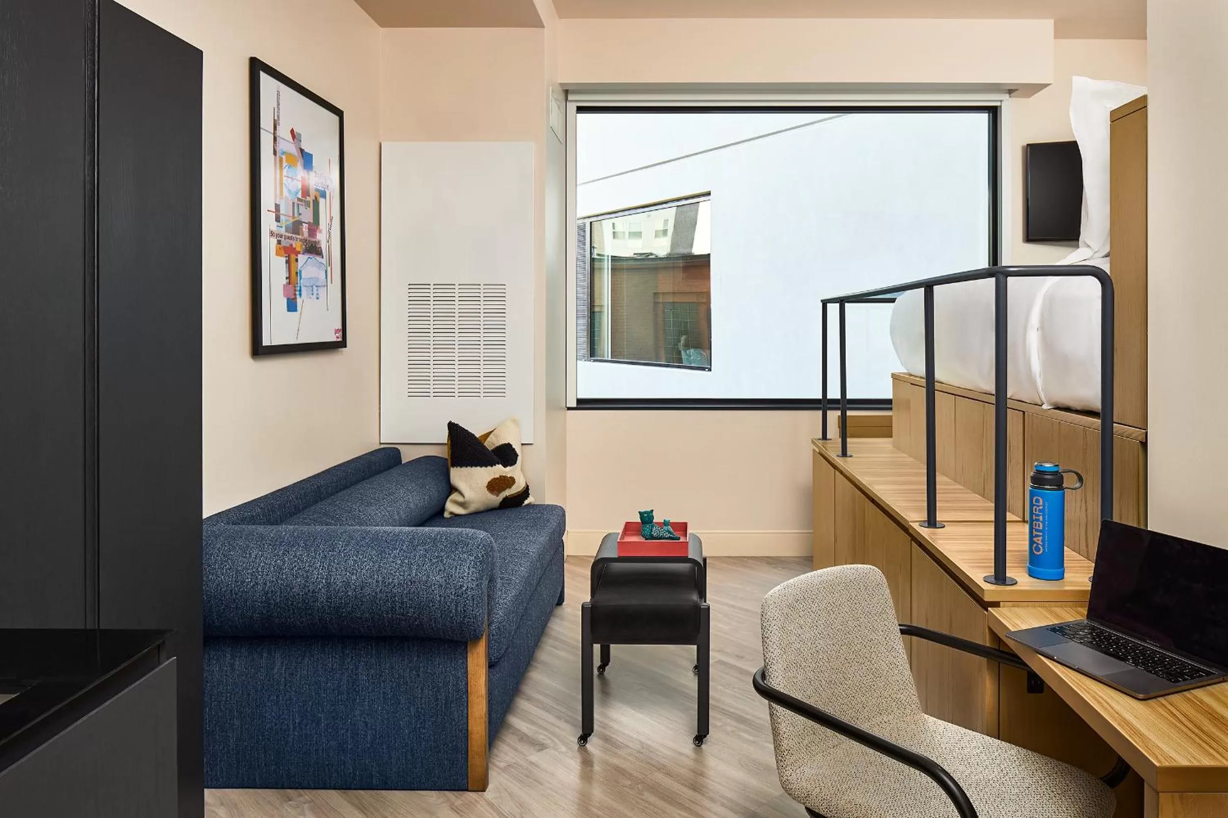 Bedroom, Bed in Catbird Hotel