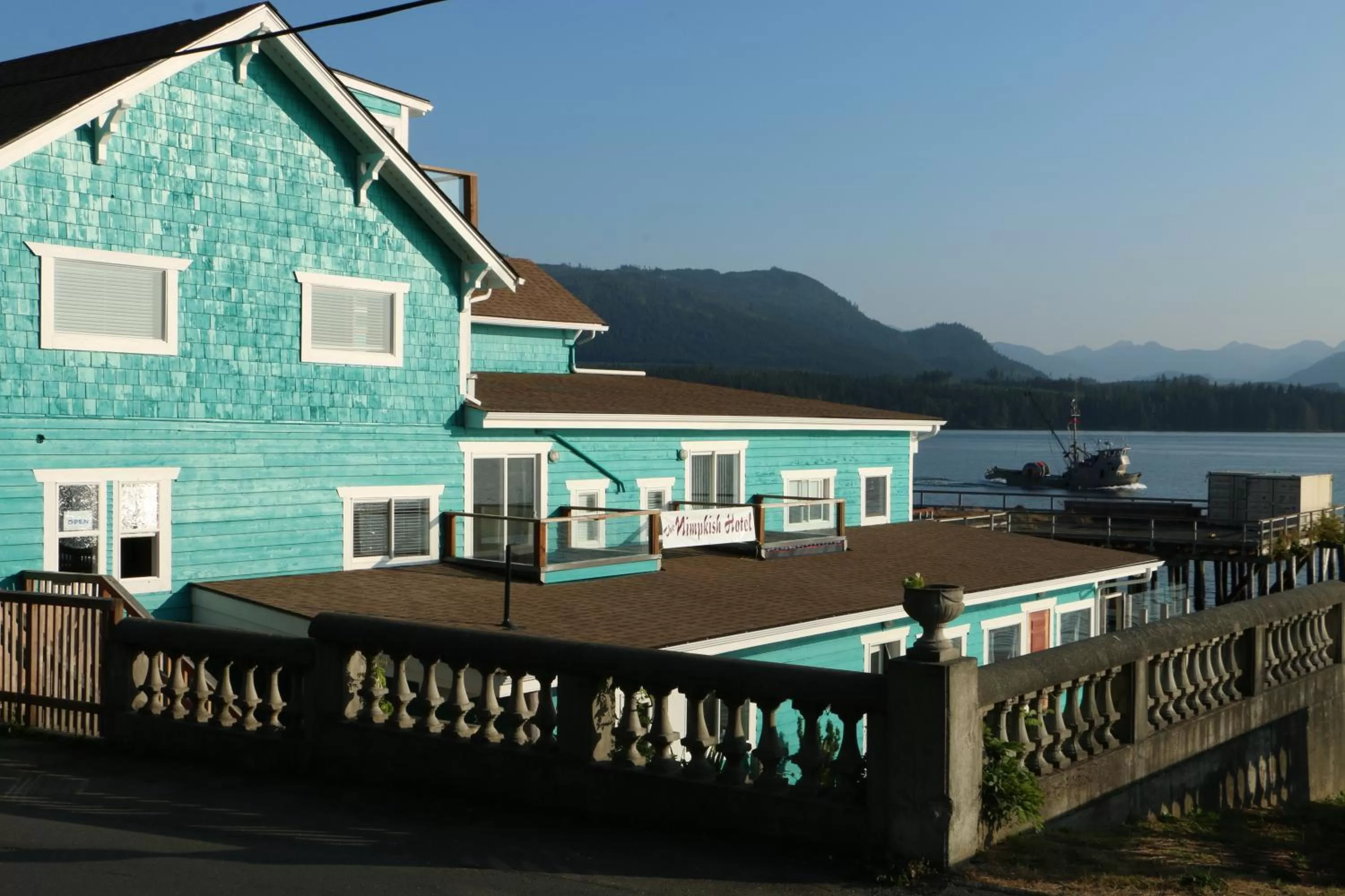 Property building in Nimpkish Hotel