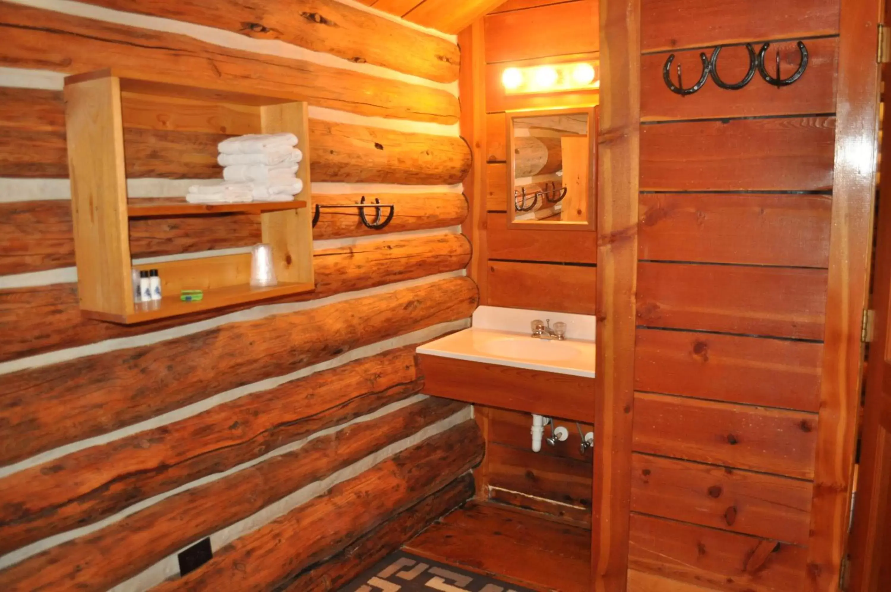 Bathroom in Crooked Creek Guest Ranch