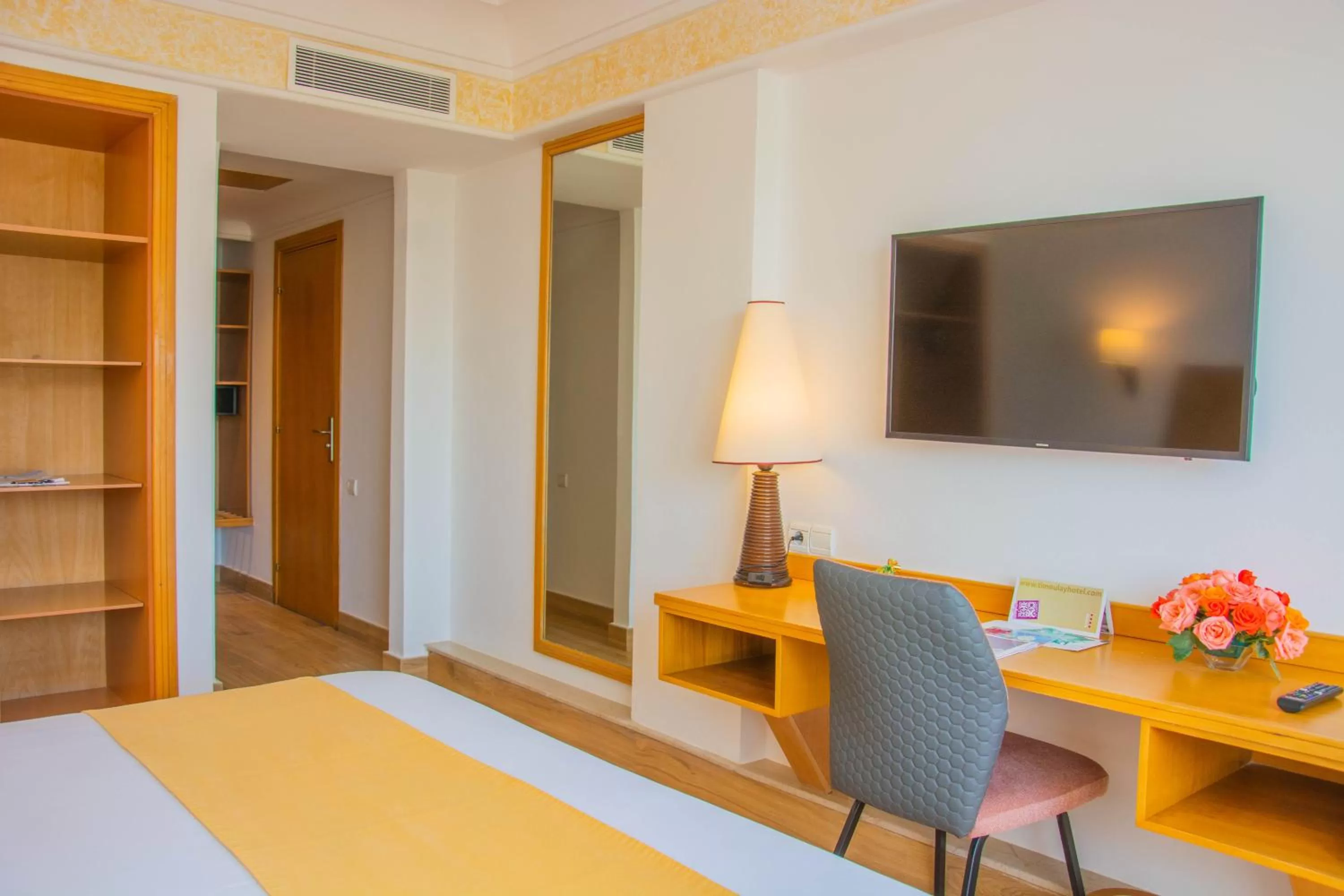 Bed in Hotel Timoulay and Spa Agadir