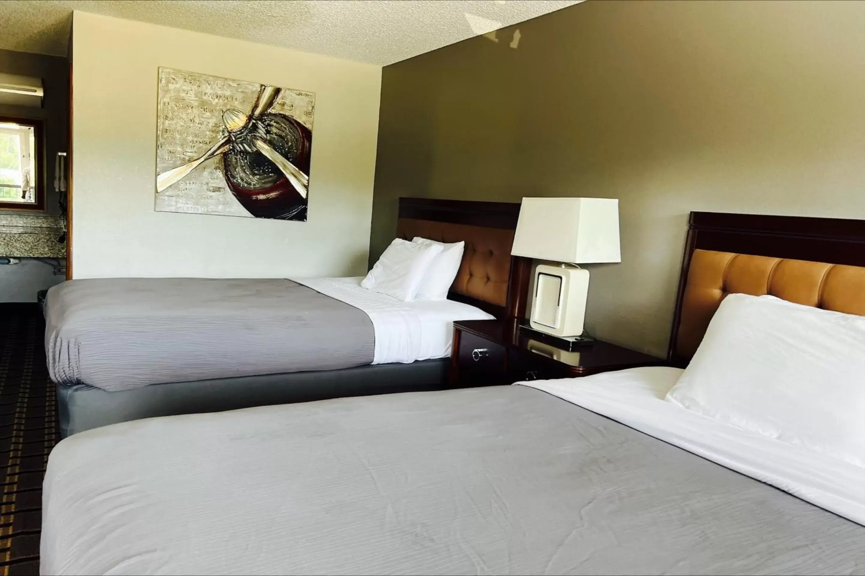 Double Room with Two Double Beds in Western Motel
