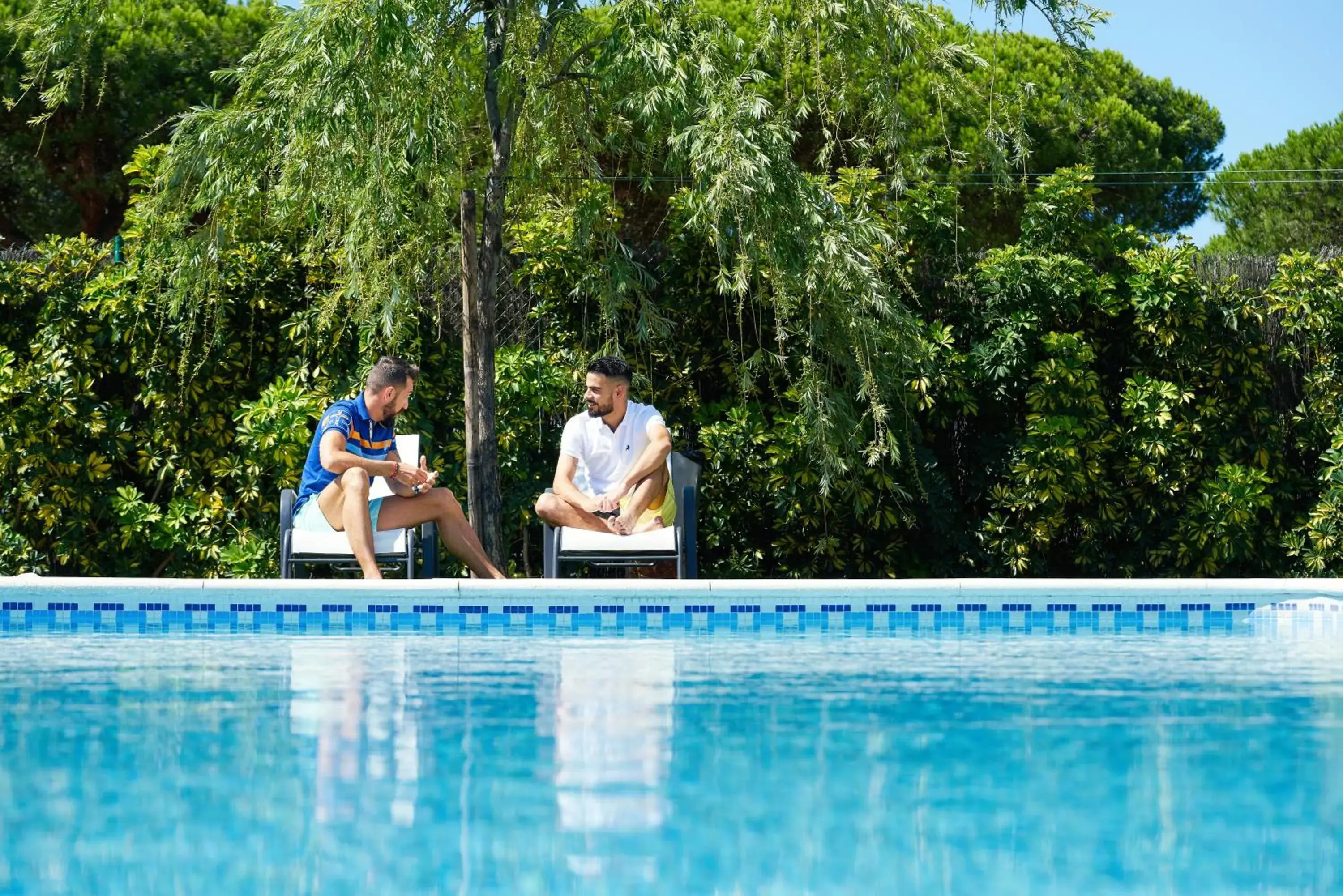 People, Swimming Pool in Hotel Albaida Nature